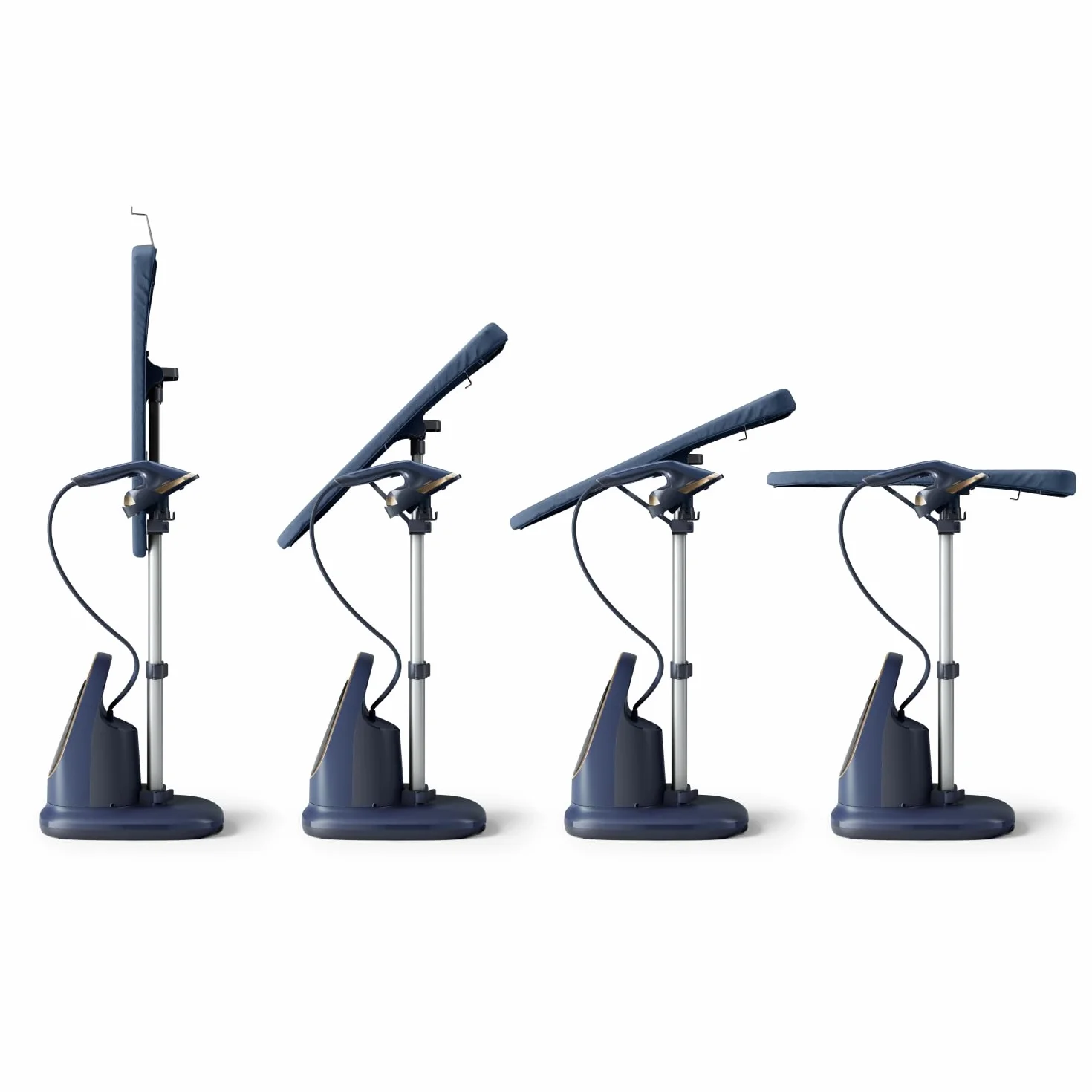 Philips Serie 8500 Solución Planchado Todo en Uno-Tabla multiángulo, Tecnología antiquemaduras y doble calentamiento, Base desmontable, Elimina el 99,9% de bacterias y ácaros del polvo* (AIS8530/20)
