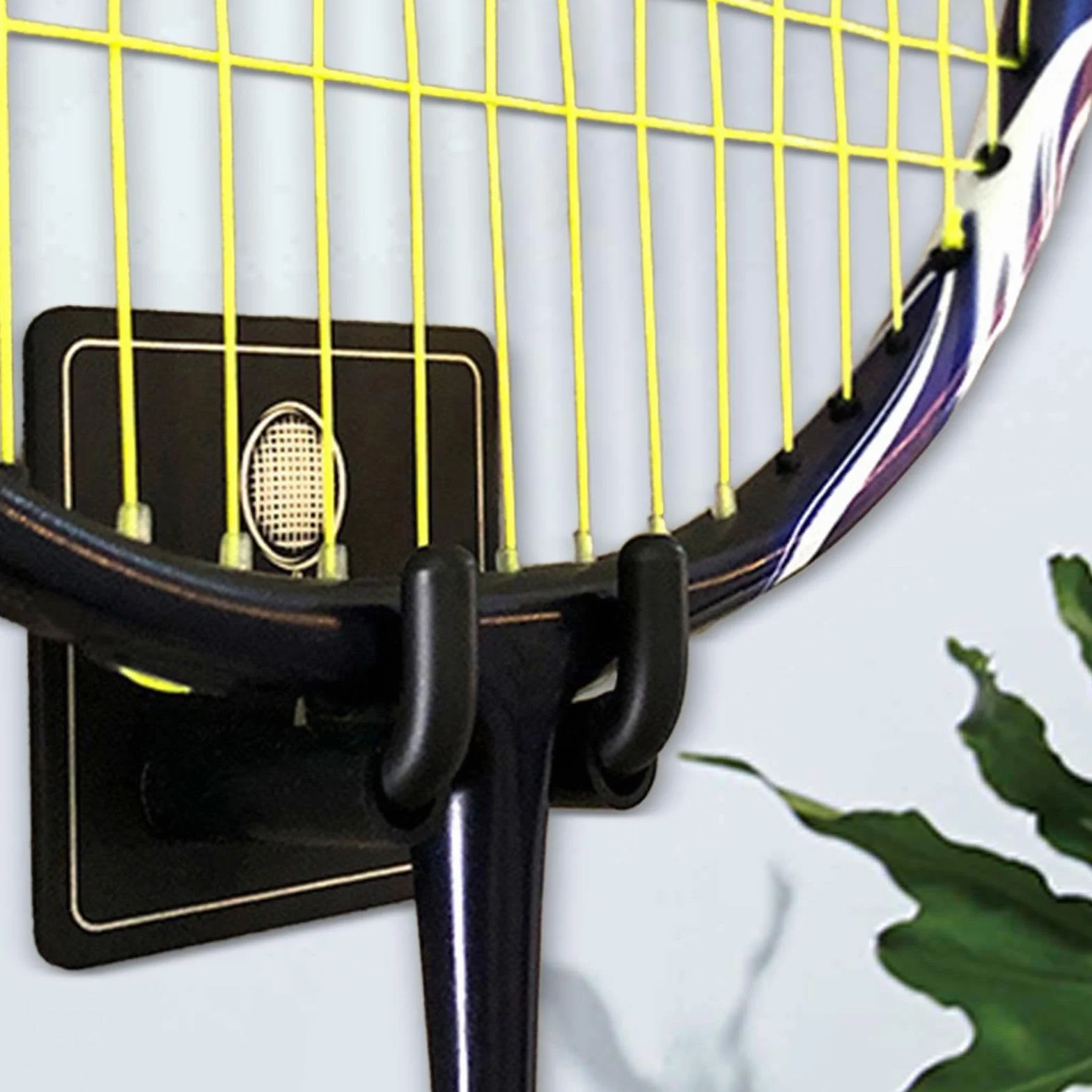 Soporte para Raqueta de Tenis de Pared, Estante de Acero Inoxidable, Gancho Universal