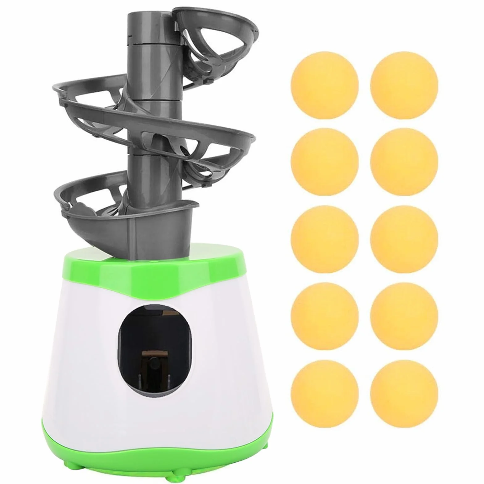 Lanzador para Practicar Tenis de Mesa, Máquina de Entrenamiento de Pong Equipos de Fitness Combinados Equipos Combinados de Fitness