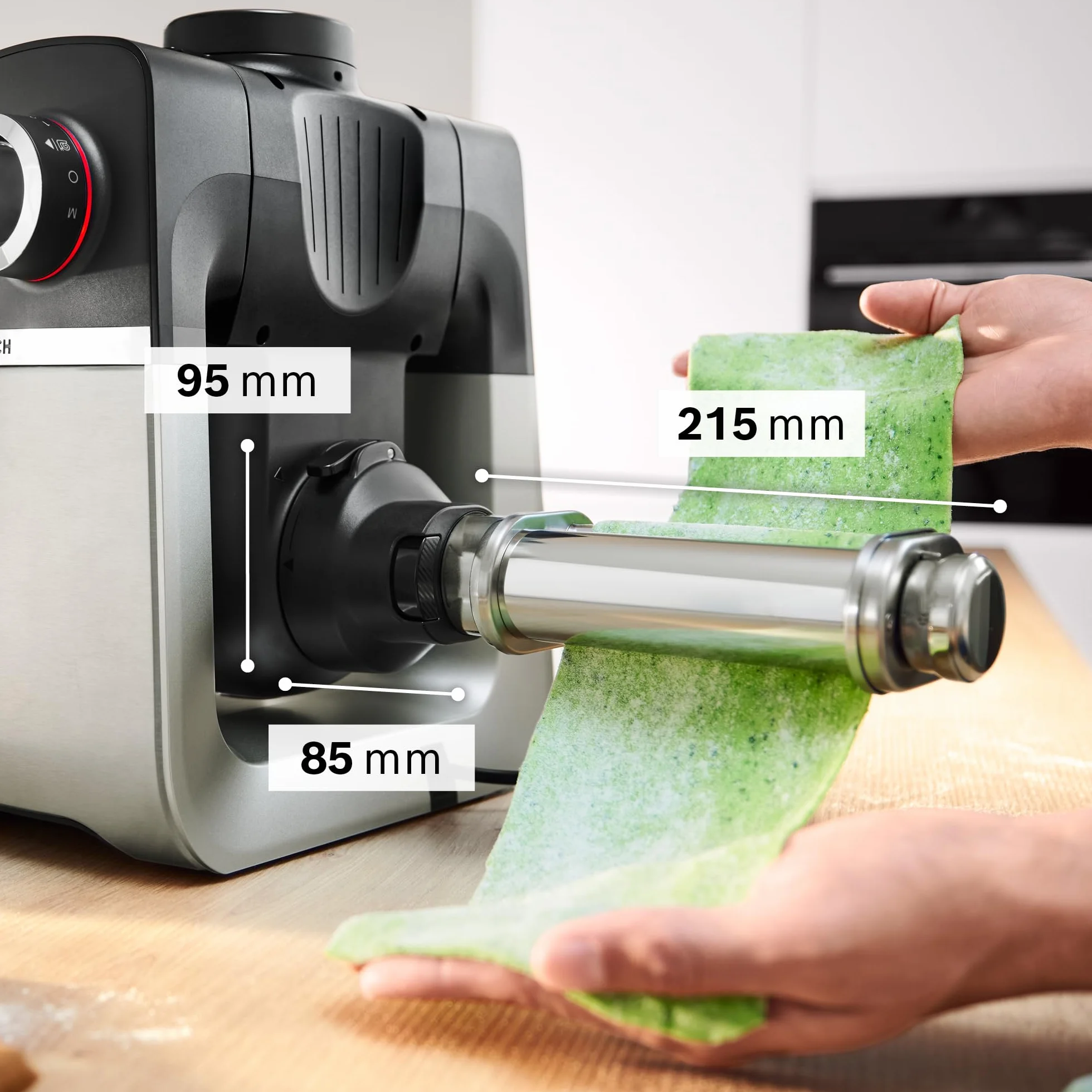 Bosch - Set PastaPassion, Accesorios para pasta, Para Robots de cocina Series 6, MUZS6PP