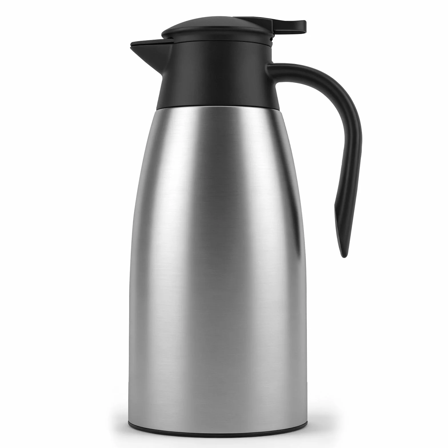 2 Litros Jarra Cafe, Termo de Agua Caliente, Hervidores al Vacío Aislados, Se Mantiene Caliente Durante 24 Horas, Termo Grande para Café, Té, Agua, Bebida, Jugo, Jarra Caliente