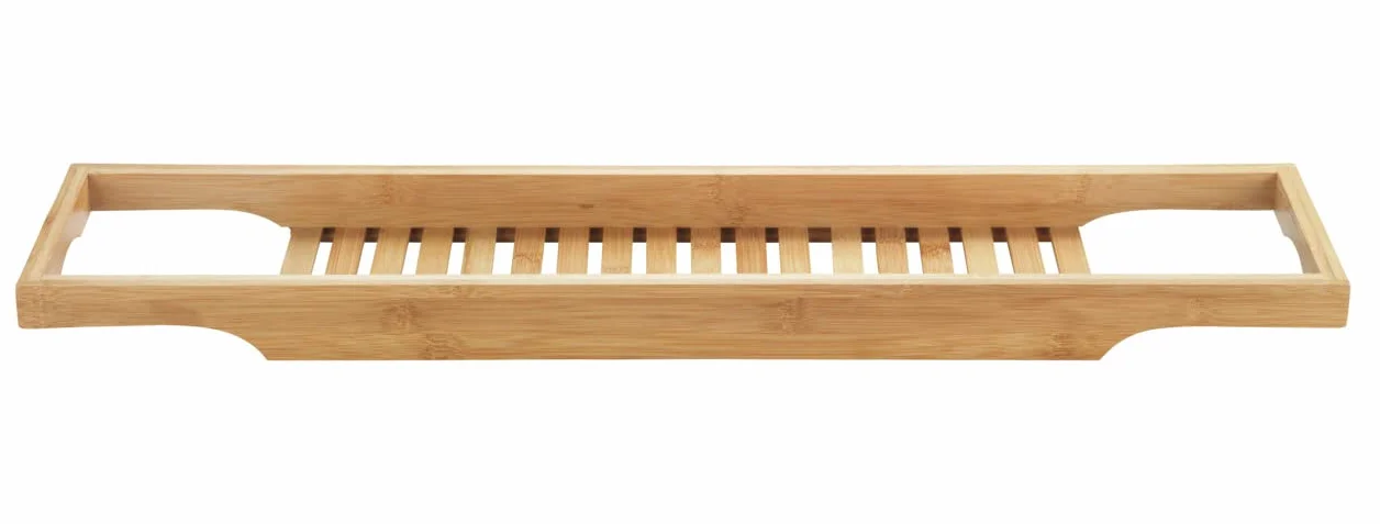 Wenko Gomo Perchas, bambú, marrón, 2,5 x 0,2 x 500 cm