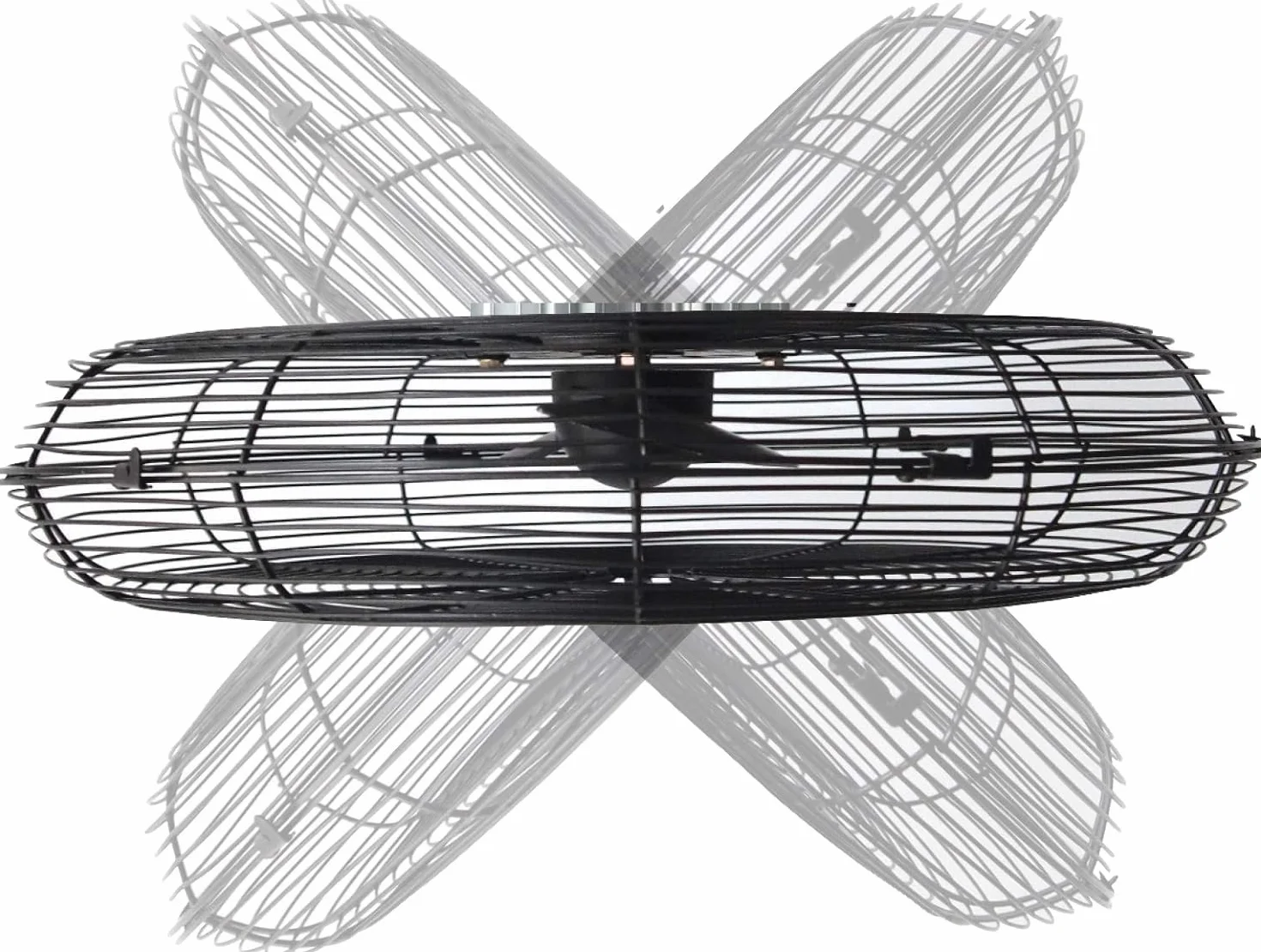 Drip&Fresh - Ventilador 2 Palas 24" C/Soporte Pared IP55 200W