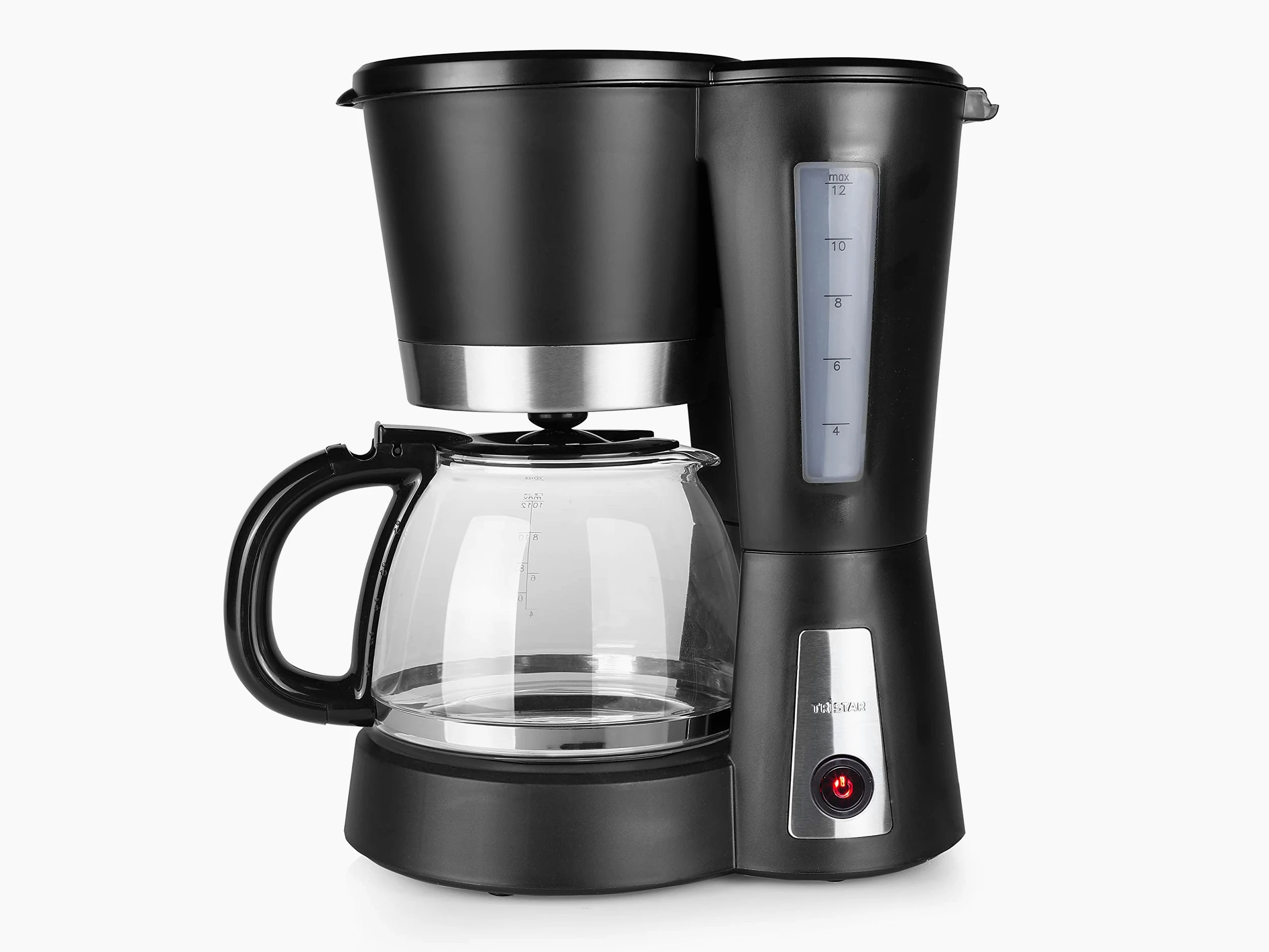 Tristar CM-1236 – Cafetera, volumen 1,2 litros, función para mantener el calor