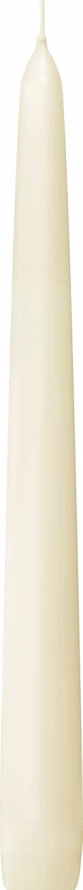 Bolsius – Vela perfumada 103400335505 Tapered vela marfil, 10 ", crema (Pack de 100)