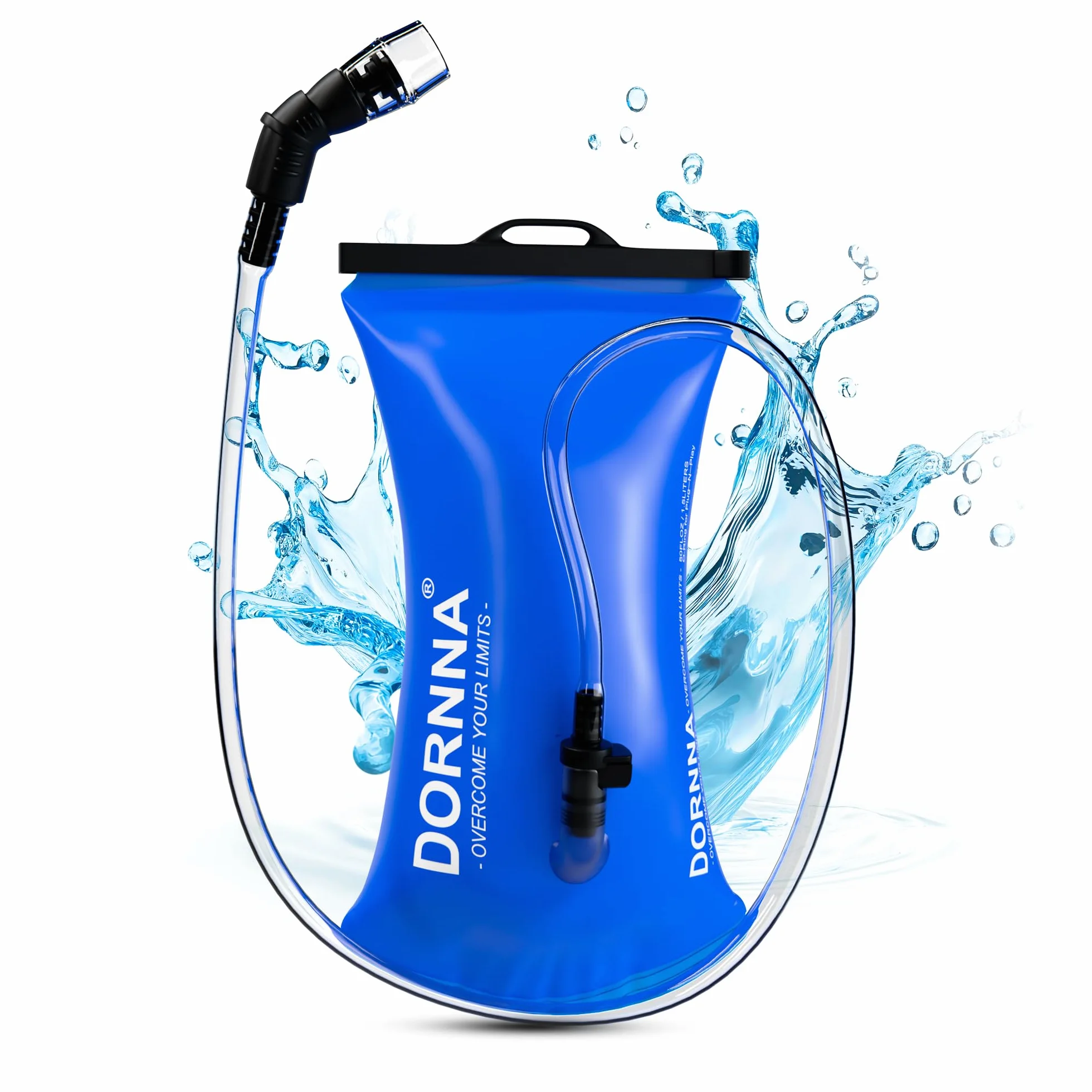 Bolsa de Hidratación sin BPA, Bolsa de Agua Portátil para Mochila Hidratación, Vejiga de Hidratación Resistente para Trail, MTB, Ciclismo, Montaña.