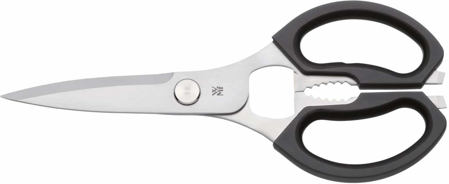WMF - Tijeras de cocina multiusos 23 cm, Cromargan Acero Inoxidable pulido 18/10 Apto para lavavajillas