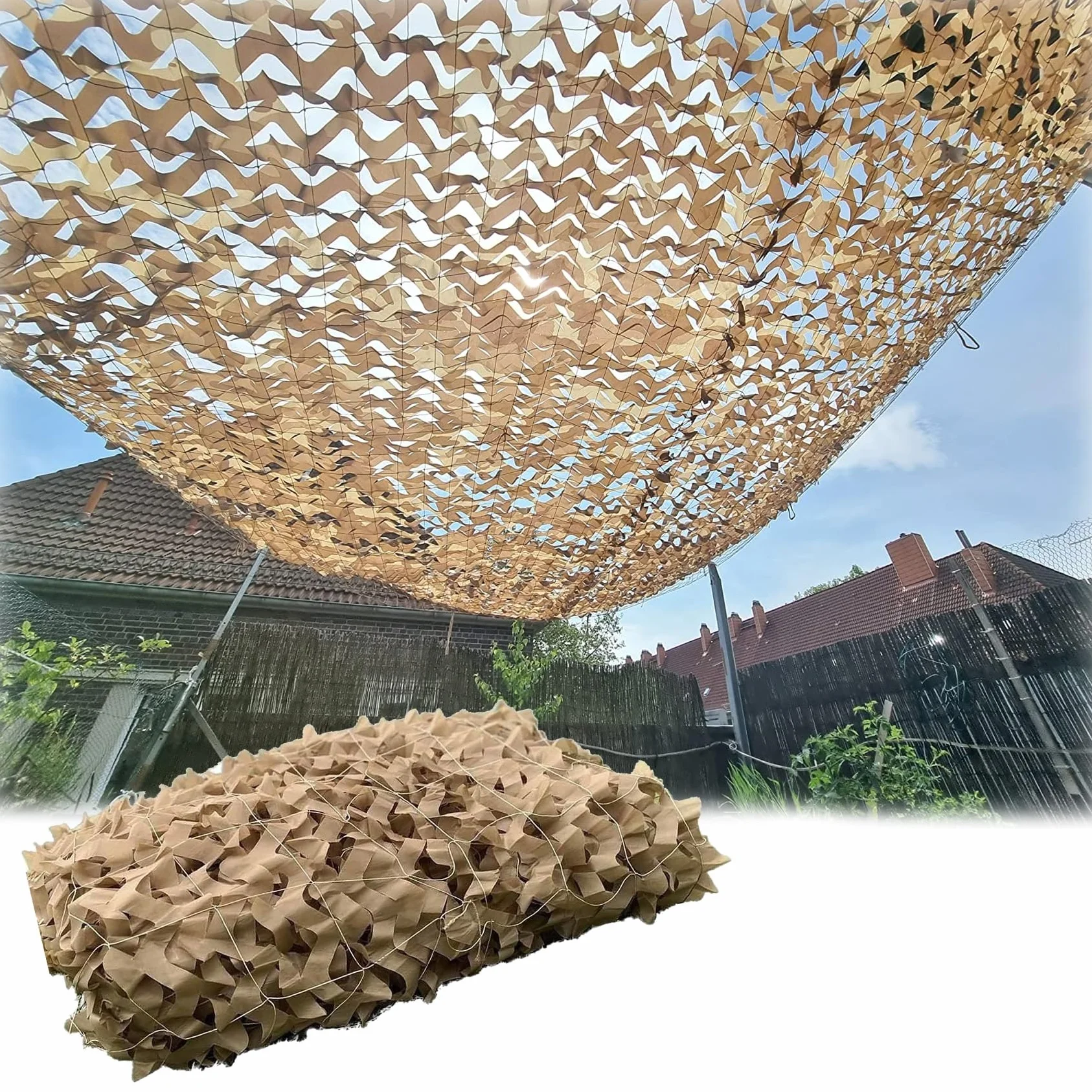 Red De Camuflaje Militar Reforzada Malla De Sombra Caza 2x2m 2x6m 3x5m