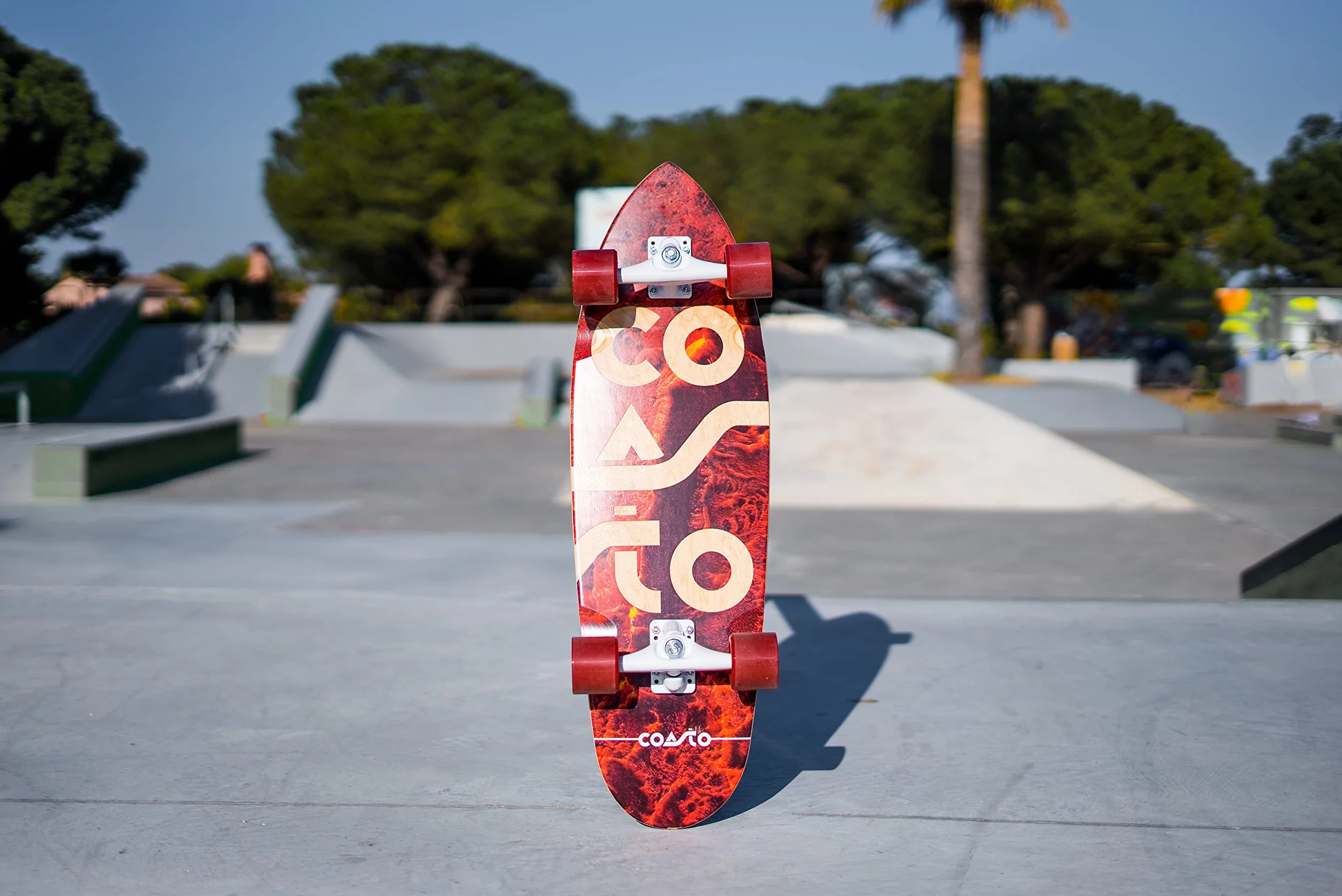 Coasto Surfskate Skatepark Street Pumptrack Surf Tabla Crucero Todoterreno Trucks Cubierta Transparente Adherente