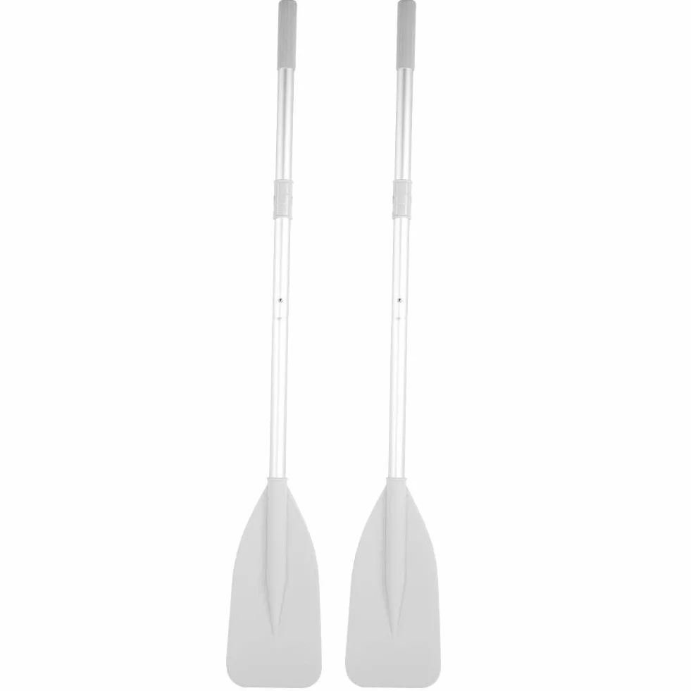 Remos para botes aleación de aluminio 2 piezas Kayak Paddle