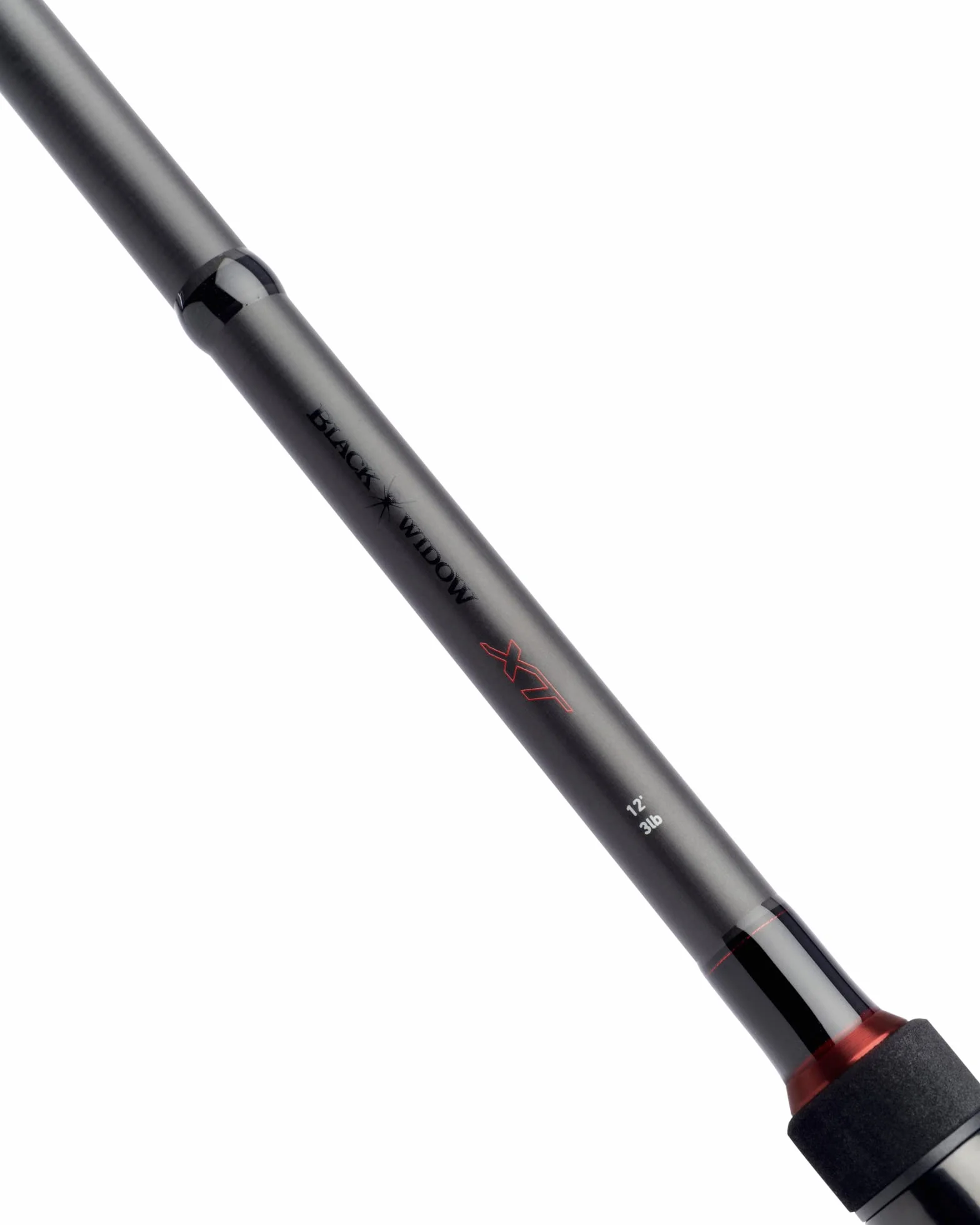Daiwa Black Widow Carp Caña de pescar para carpas 3,60 m 3 libras G50 50 mm
