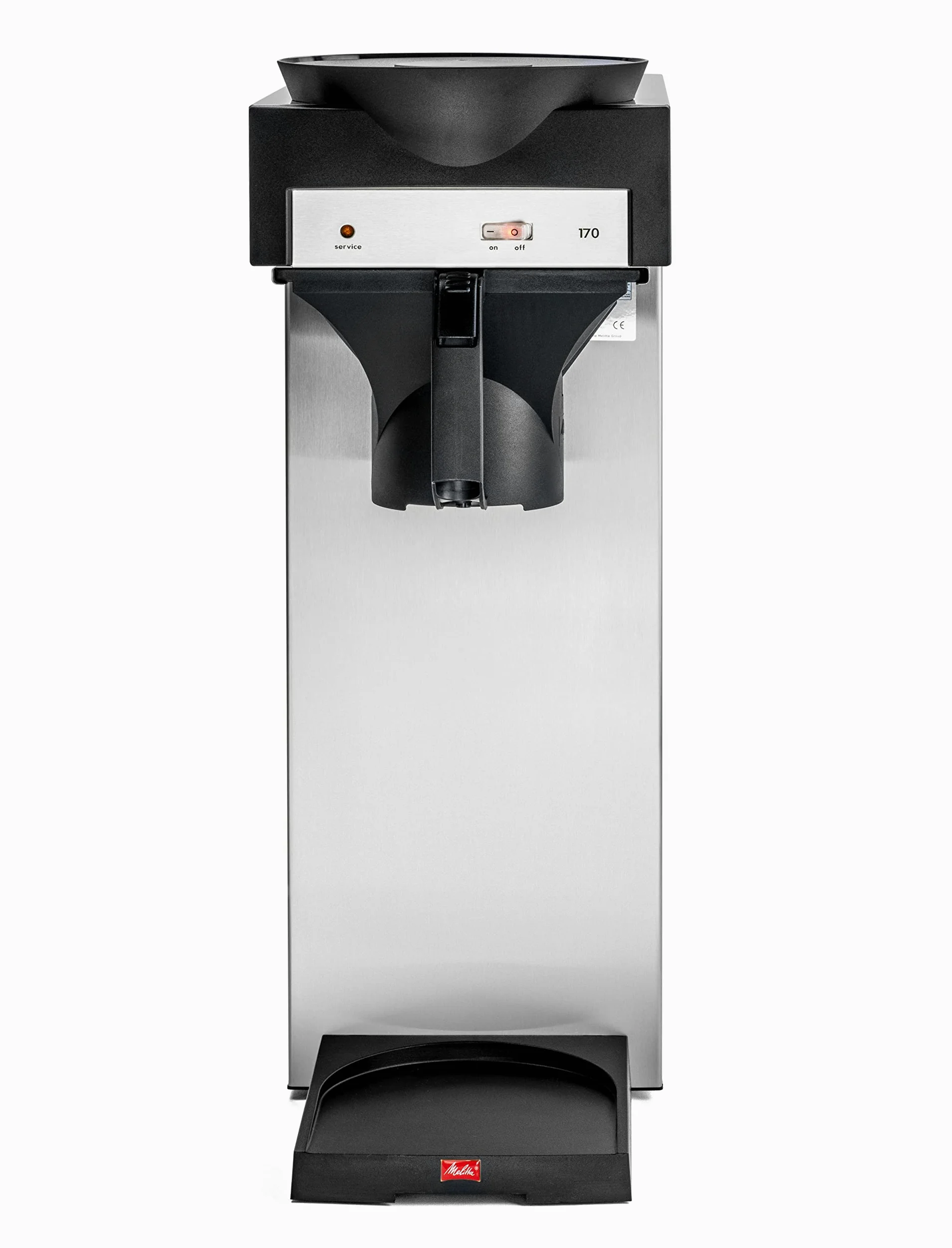 Melitta Professional filtro cafetera eléctrica Melitta 170 m, jarras bevorratung Cristal
