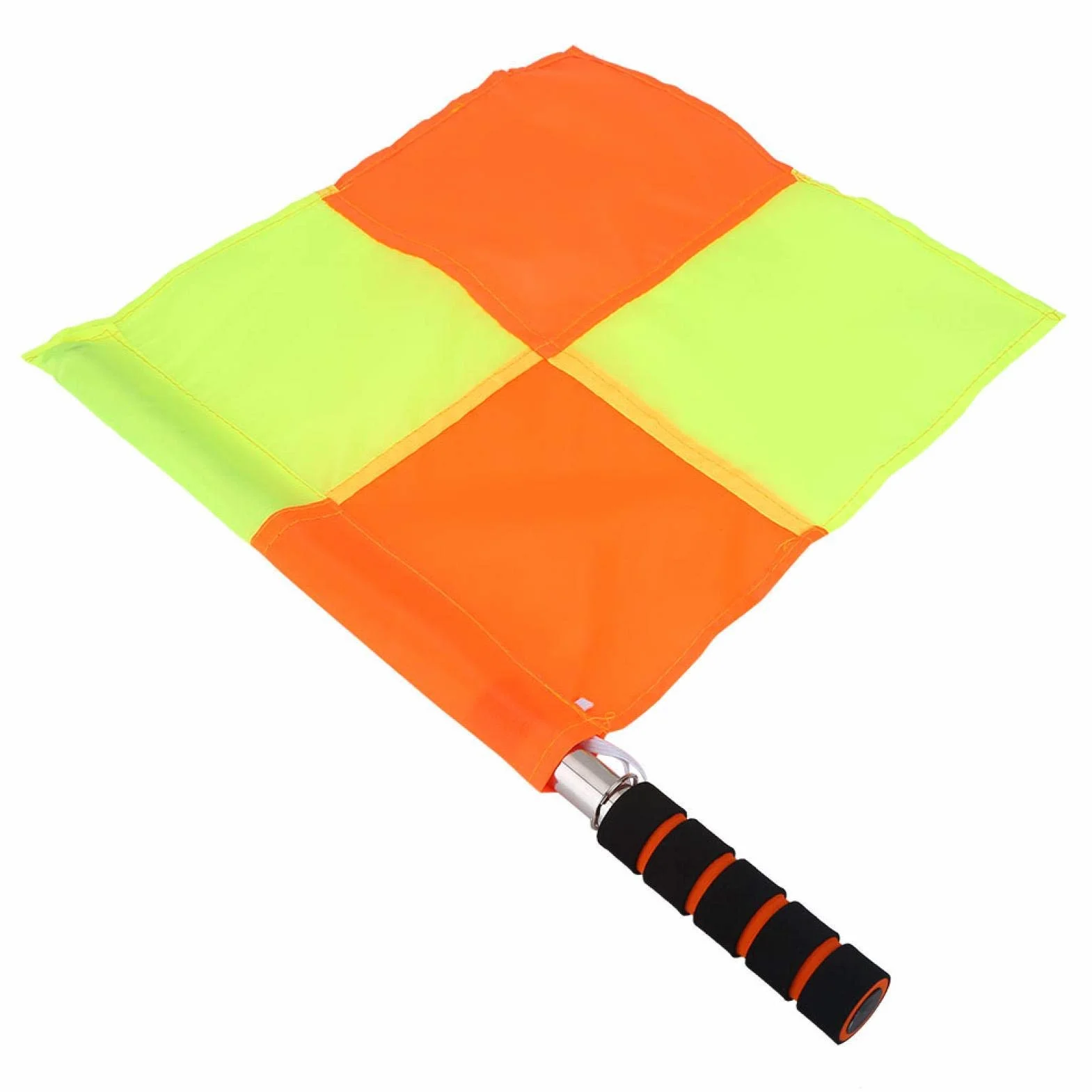 Voluxe Bandera de Juez de línea, Bandera de árbitro de fútbol Duradera para entusiastas del Aire Libre