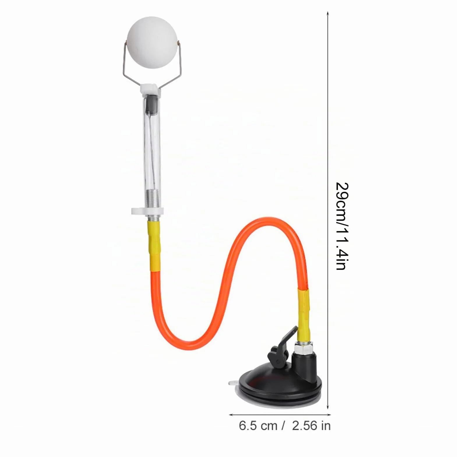 Entrenador De Tenis De Mesa, Dispositivo De Entrenamiento De Ping Pong De PVC Entrenador De Tenis De Mesa Ajustable Equipo De Pelotas De Ping Pong Entrenamiento Con Ventosa Para Jugador Tenis Mesa