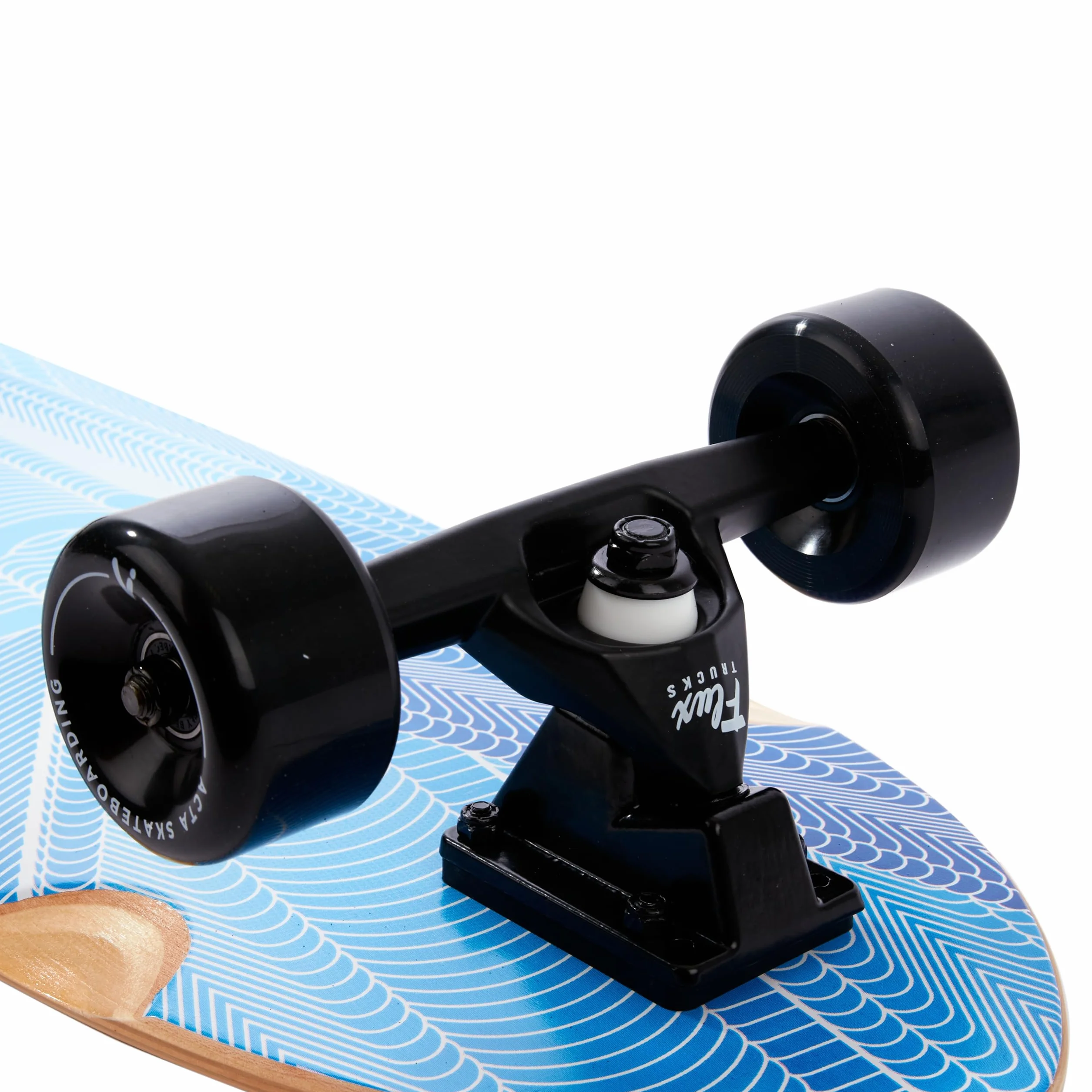 ACTA Surfskate Timber 31" Madera Natural Tabla de Surf de Arce de 7 Pliegues