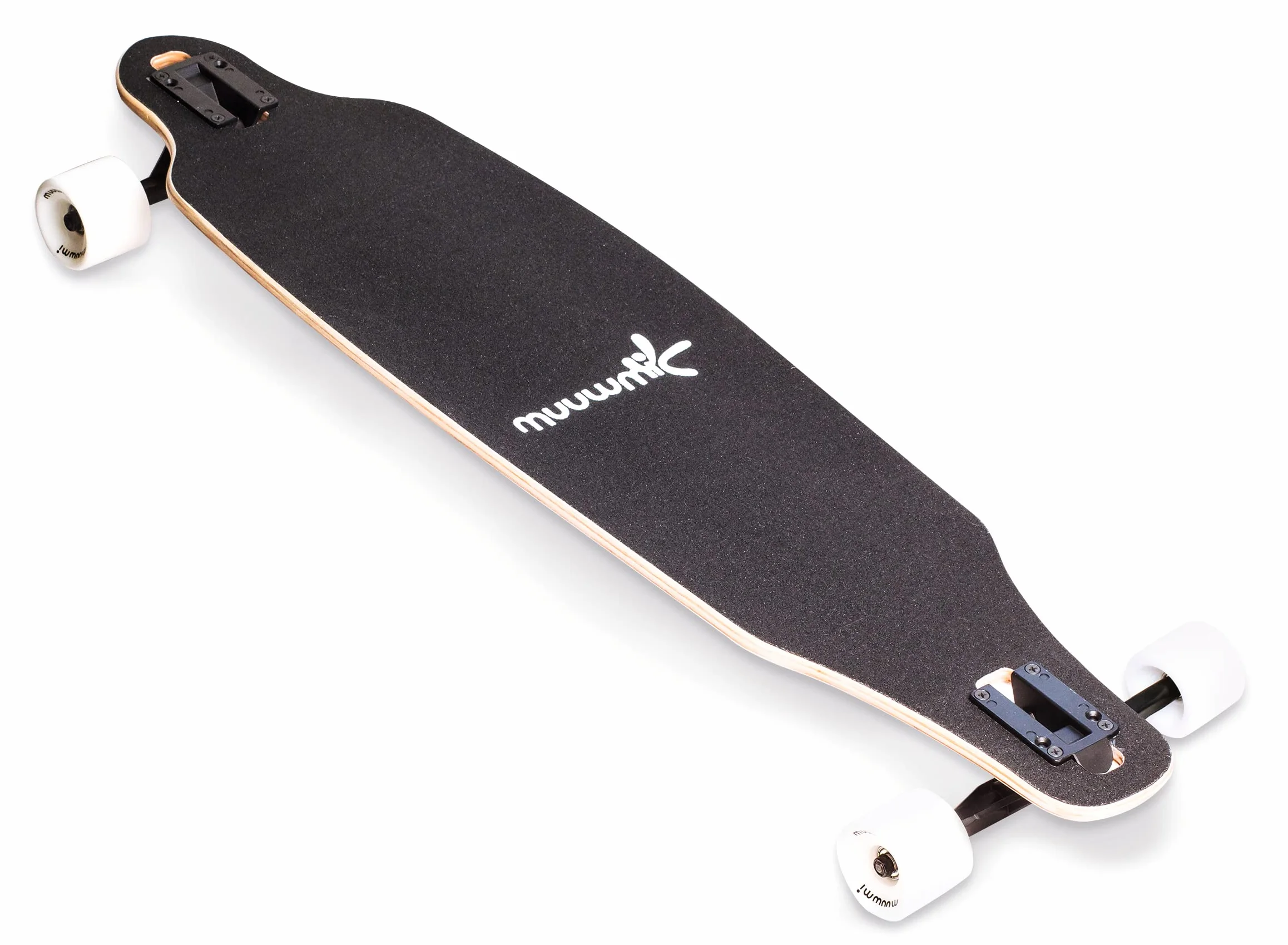 Muuwmi ABEC 7 Longboard for Children and Adults Skateboards with Lighting Wheels