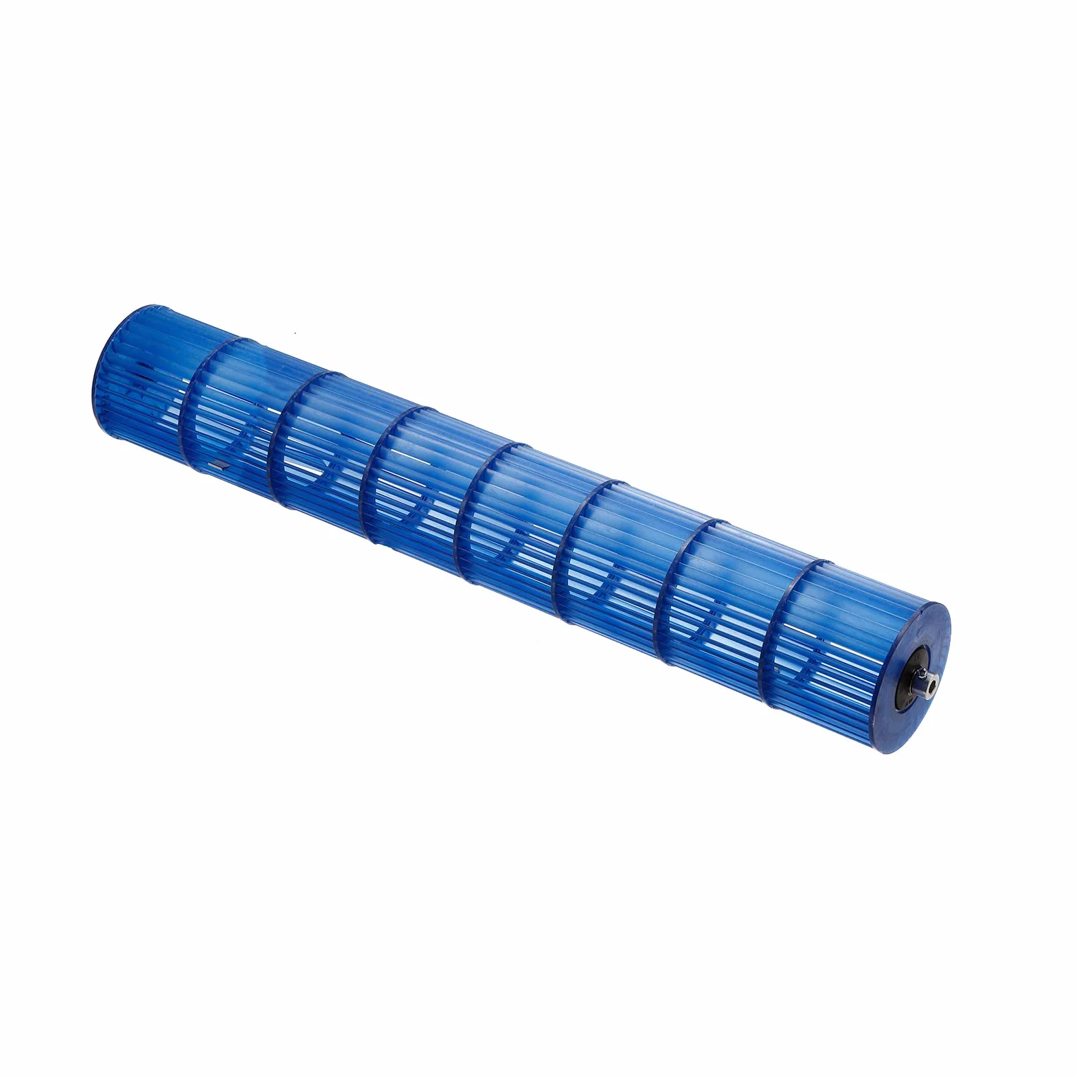 PATIKIL Rueda de ventilador de aire acondicionado de 94 x 580 mm, fijación externa, ventilador de flujo cruzado, repuesto para aire acondicionado de habitación, color azul