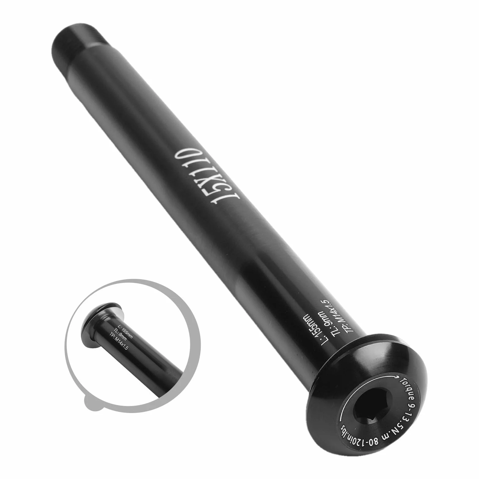 Eje pasante de horquilla delantera compatible con FOX SC32/34/36, pincho QR de 15 mm, accesorio de bicicleta de aluminio (FOX QR15 x 110 mm)