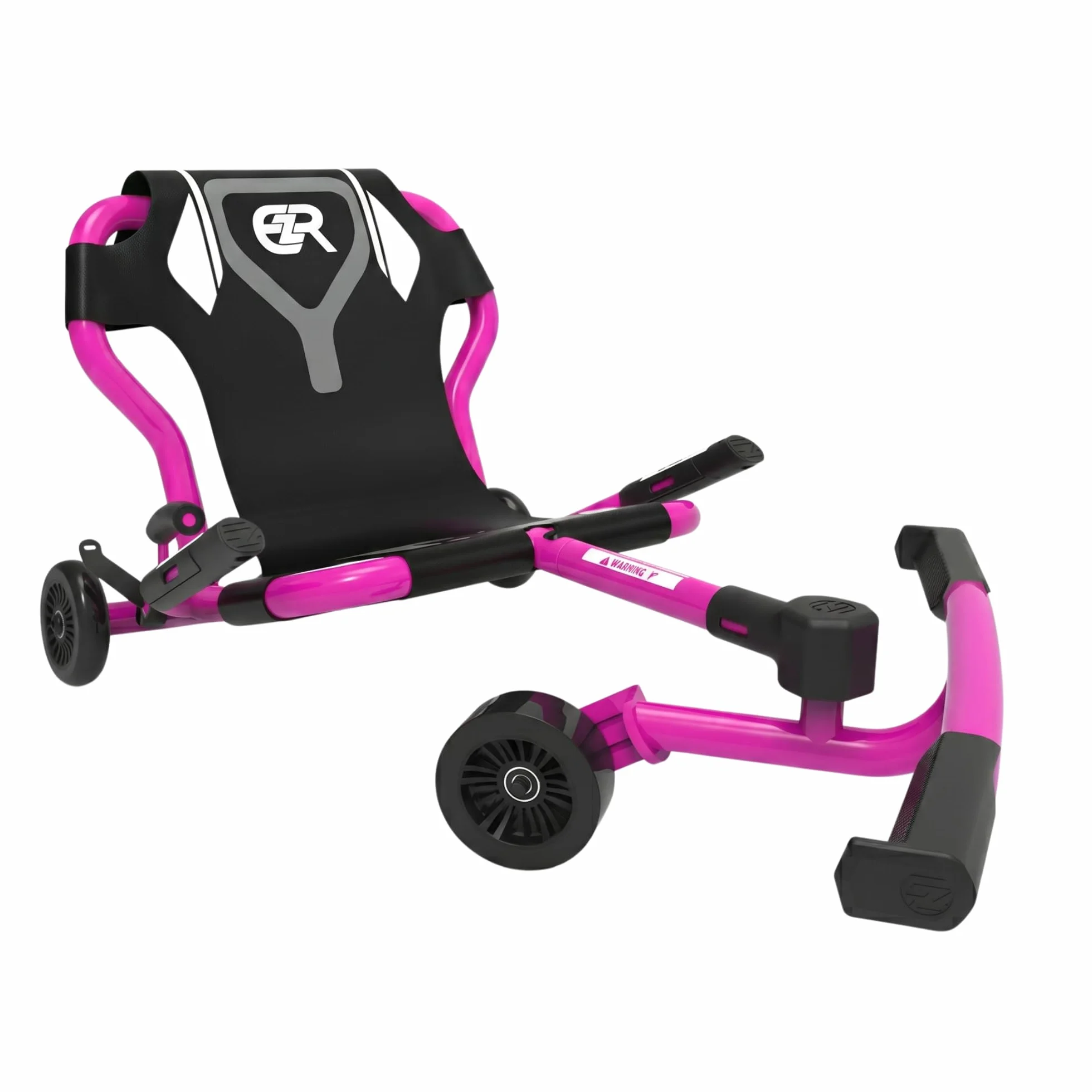 EzyRoller Classic X Kids Go Kart Drift Trike para niños 4-14 años 70 kg Triciclo Gokart rosa