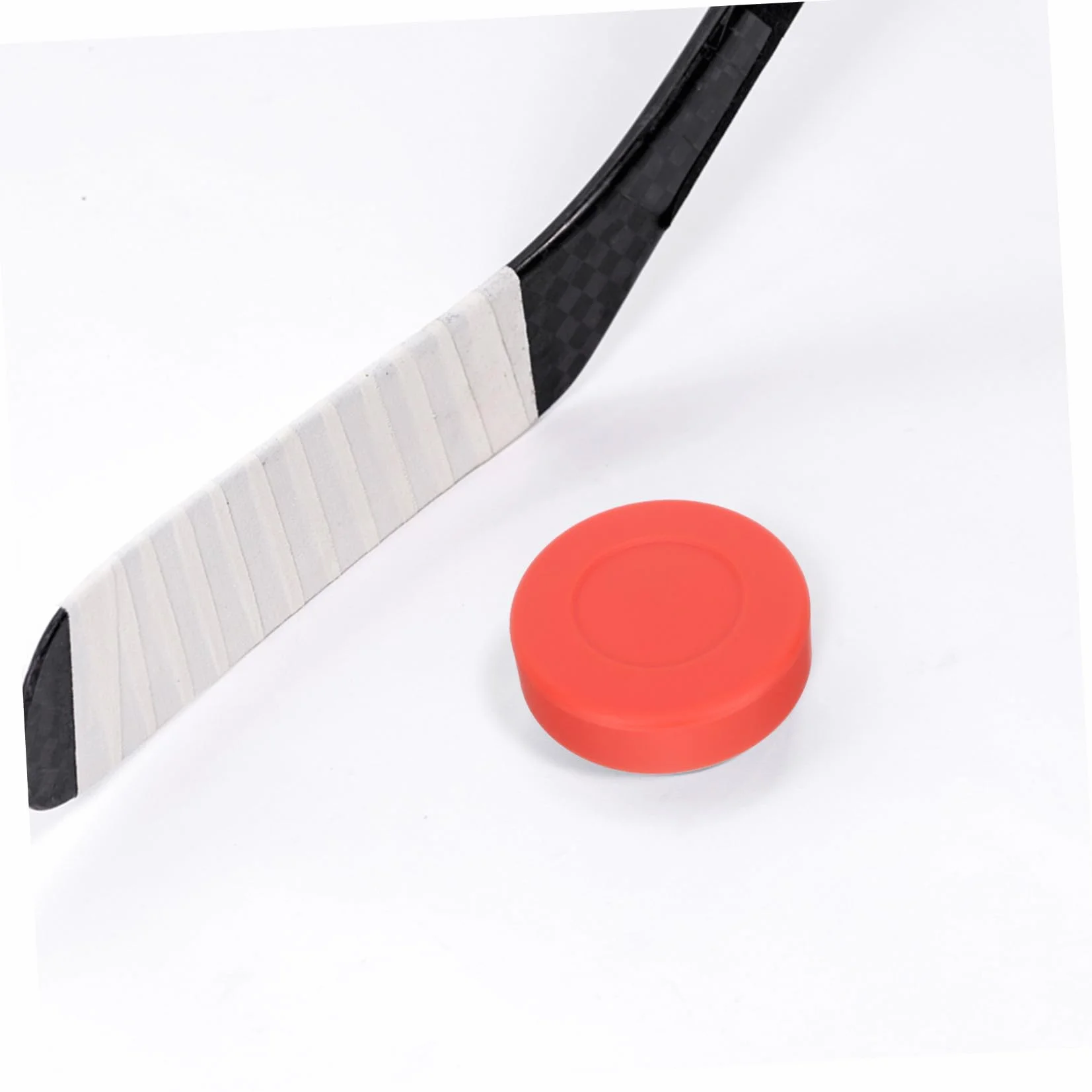 UPKOCH Disco de Hockey sobre Hielo 4 Piezas PVC Ajustable Superficie Mate Entrenamiento