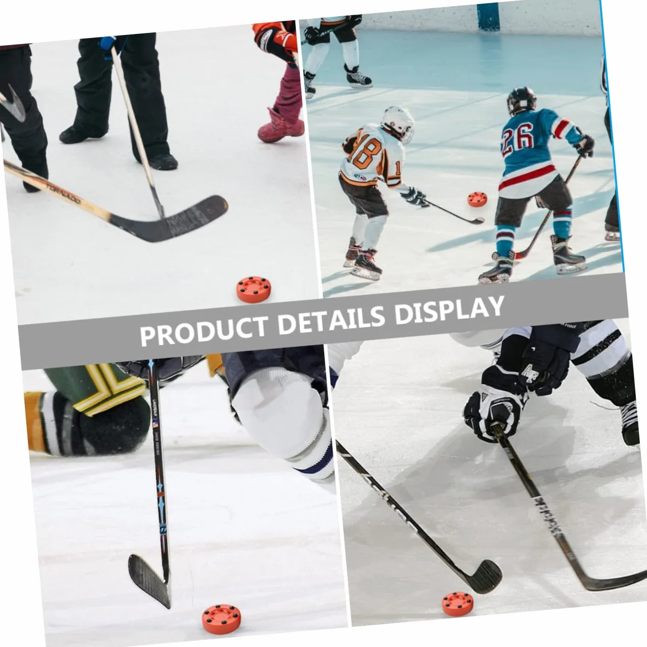Toyvian Profesional Hockey Línea de Entrenamiento Adultos