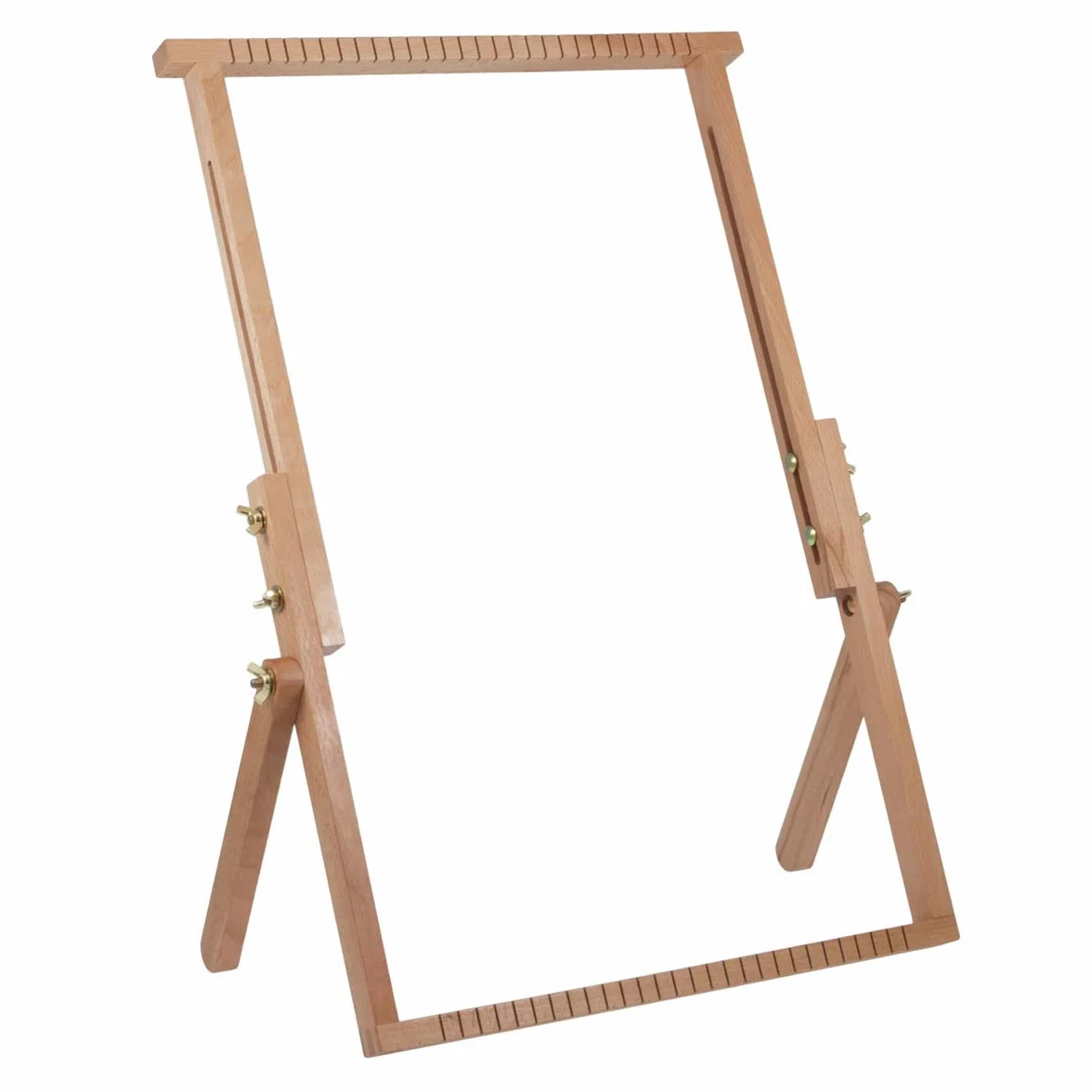 Milward 2519020 - Telar extensible (madera de haya, 40 x 40 – 61 cm)