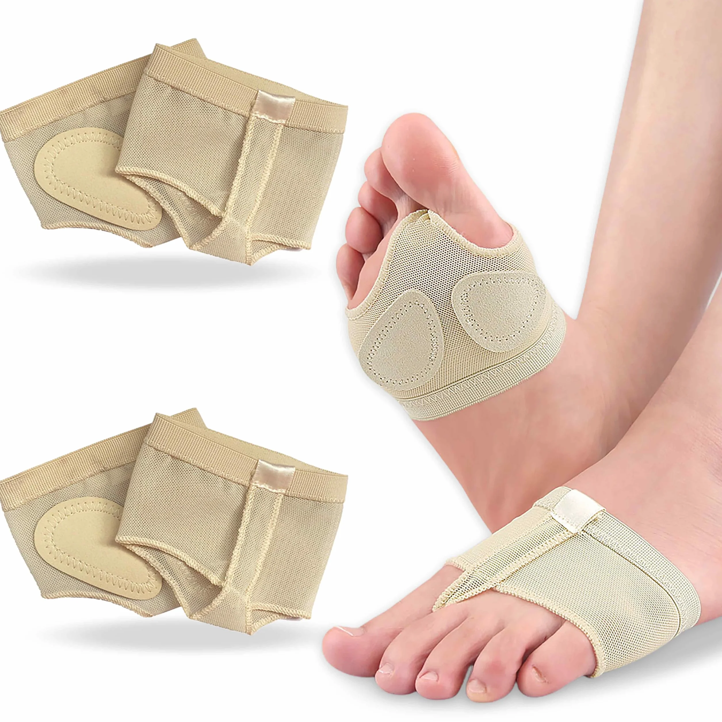 Almohadillas para danza NIÑOS Y ADULTOS anti-derrapantes para ballet yoga gimnasia jazz moderno