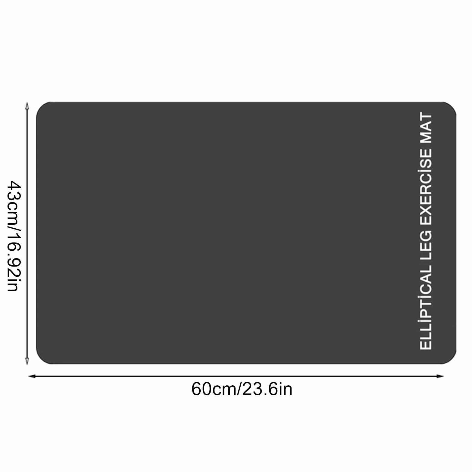 Estera de deslizamiento para sub-oficina elíptica, Ellipse Leg Ejercitador Estera de Deslizamiento, Equipo de Ejercicio | Fitness para una suboficina Ejercicio Pedal de pie y pierna Colpo