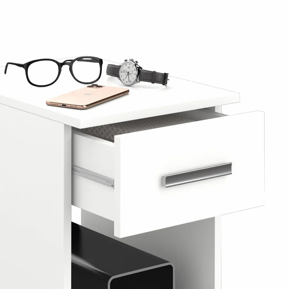 Vicco Armario para PC Odin, Blanco, 35.1 x 45 cm, Apto para almacenar PC y Accesorios