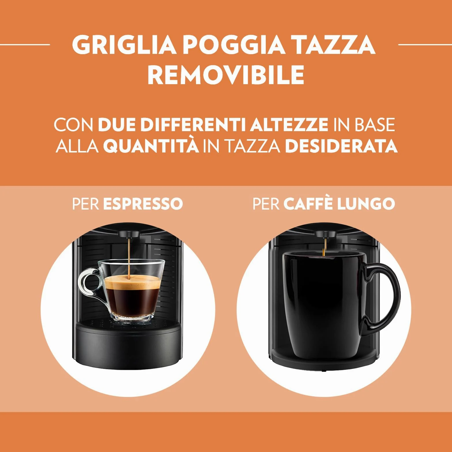 Lavazza, A Modo Mio Jolie Evo, Cafetera de 36% Plástico Reciclado, Máquina de Café Expreso con 64 Cápsulas Lavazza, A Modo Mio Crema y Sabor Clásico Incluido, Verde