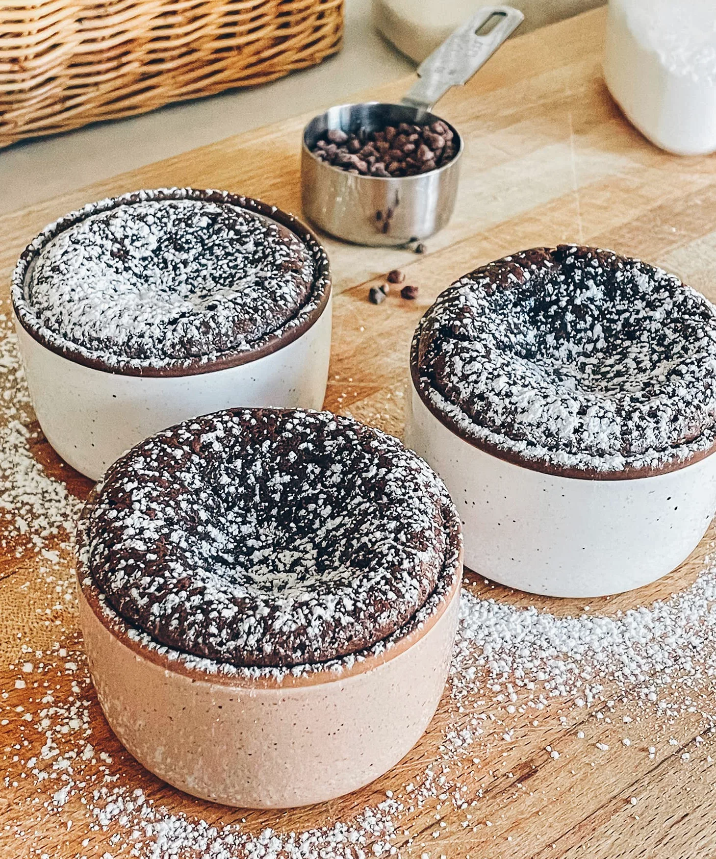 Mora Ceramic Ramekins - 8oz, Set of 6 - Small Oven Safe Baking Dishes/Cups - For Personal Pudding, Creme Brulee, Souffle, Serving Dip, Custard, Ice Cream - Single Mini Bowls - Assorted Neutrals