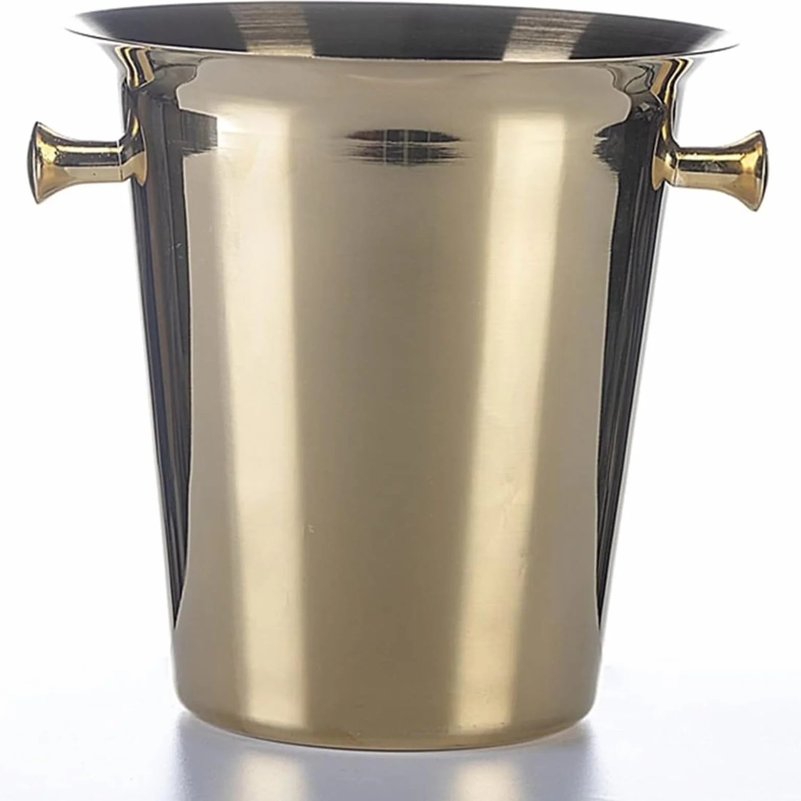 Cubitera Botella Vino Cubo de Hielo de Acero Inoxidable Engrosado, contenedor de Hielo de Gran Capacidad de 5 l para Fiestas, picnics, campamentos, Uso en Bares al Aire Libre