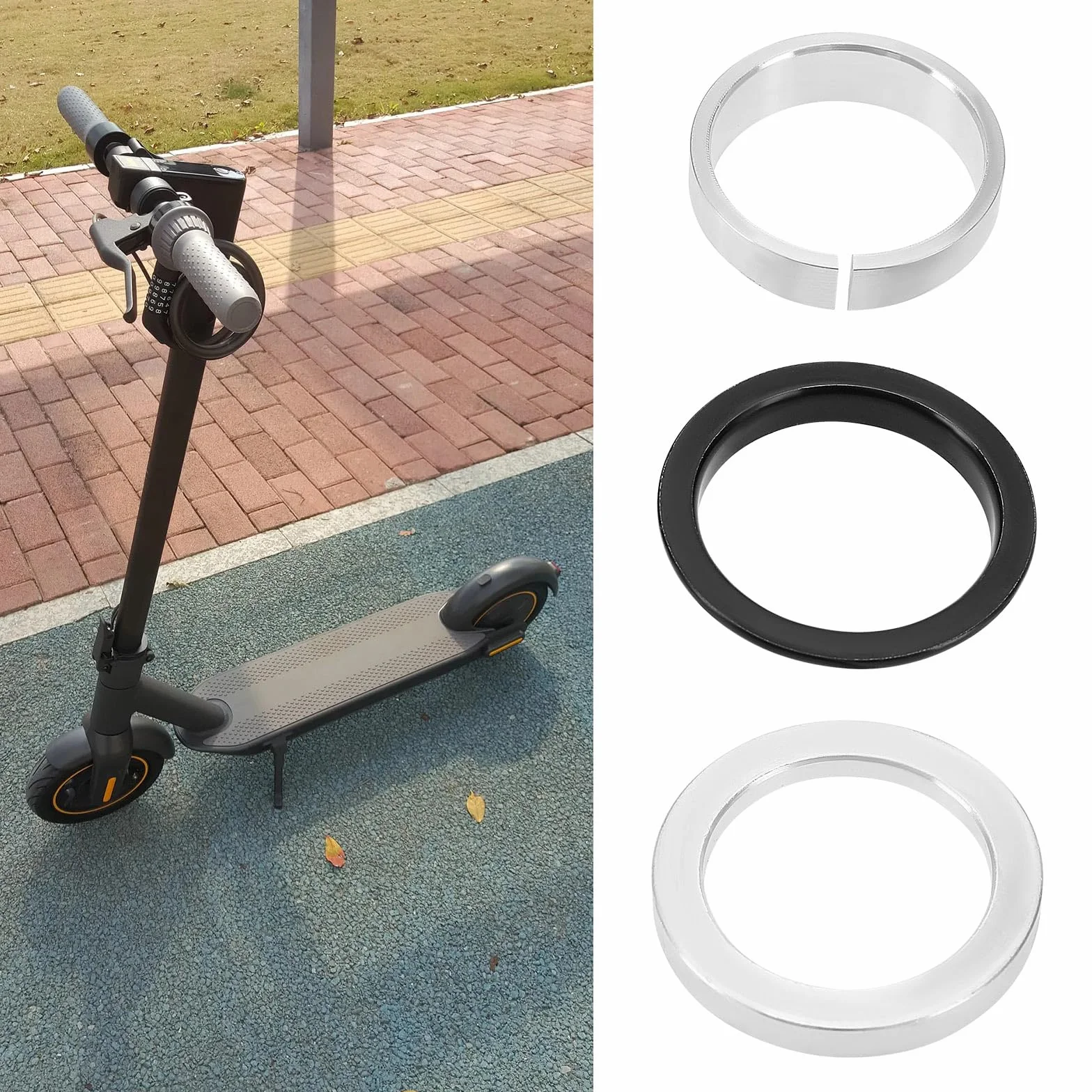 Juego de 5 cojinetes de dirección para Ninebot Max G30, horquilla delantera, piezas de repuesto