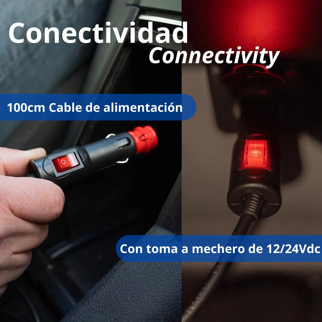 Boel-Tronic Bandera LED 12-24V 144 LED para Vehiculo Camion