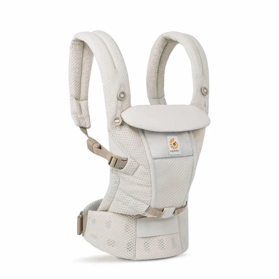 Ergobaby Portabebés Adapt SoftFlex Mesh 3 posiciones ergonómico beige natural