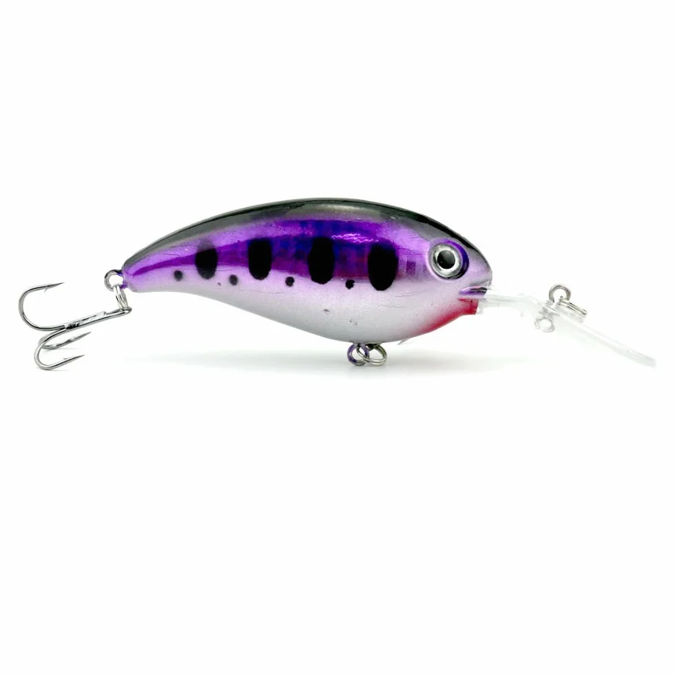 HENGJIA Crankbait Wobblers 10 cm 14 g 10 unidades Señuelos de pesca duros