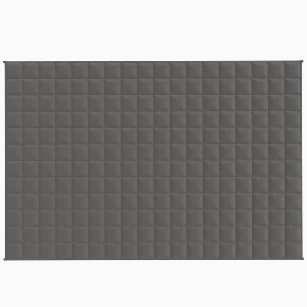 Homgoday Manta ponderada gris 122 x 183 cm 9 kg de tela, manta cálida y cómoda, manta de alta calidad