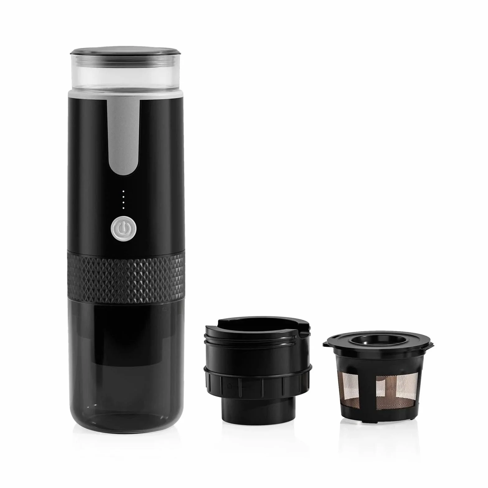 Máquinas de café,Cafetera portátil, Cafetera, cafetera eléctrica de cápsulas molidas, cafetera portátil apta for café en polvo y cápsulas de café