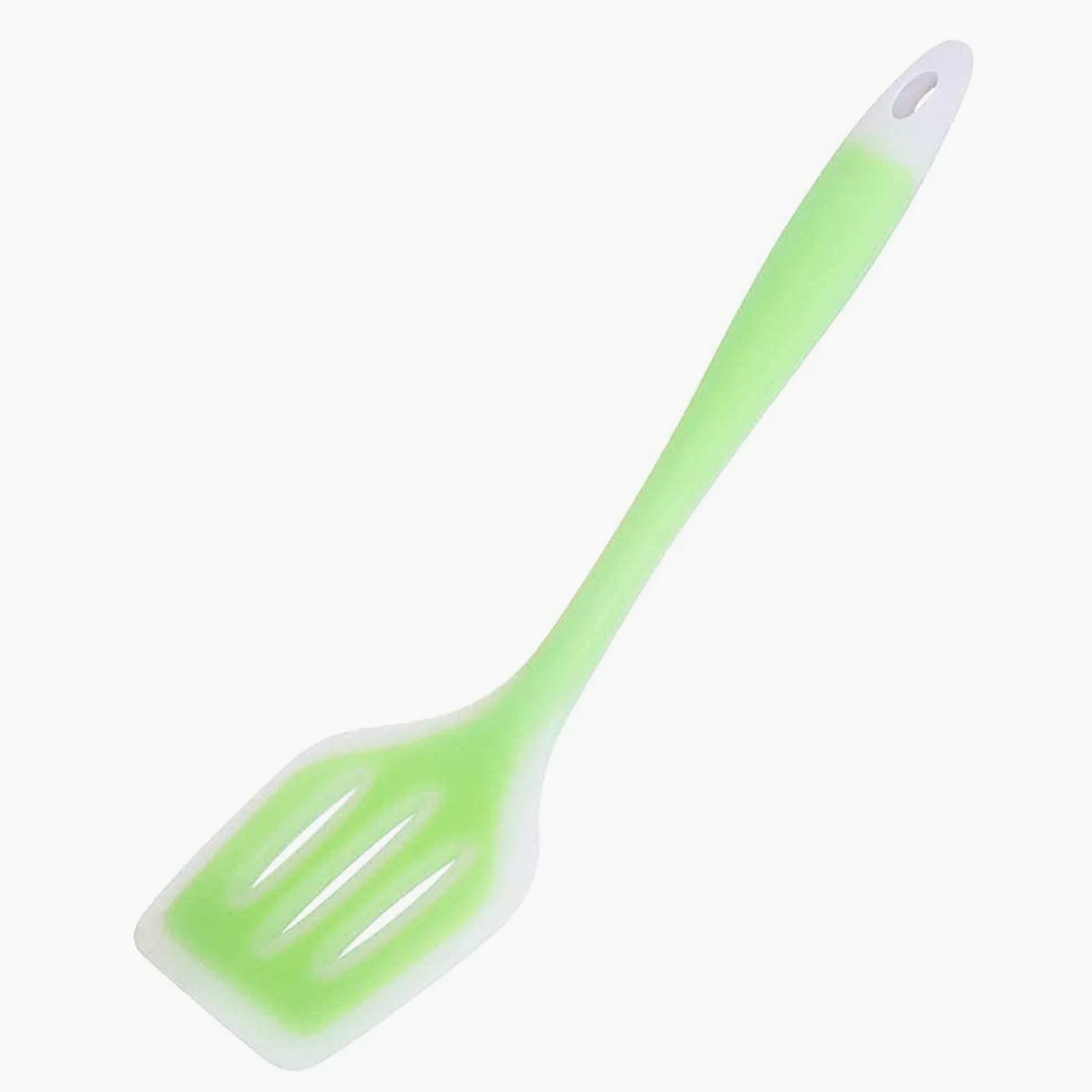 Efficient Espátula de Cocina Antiadherente Espatula Cocina de Perforada Espátula de Silicona Ranurado Resistente Al Calor, Sin TóXico EspáTula De Silicona De Grado Alimenticio Para Cualquier Comida