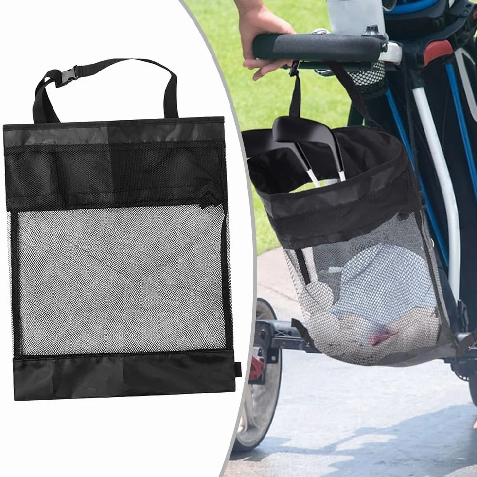 Torba golfowa z siatki o dużej pojemności, szybki montaż, wytrzymały materiał