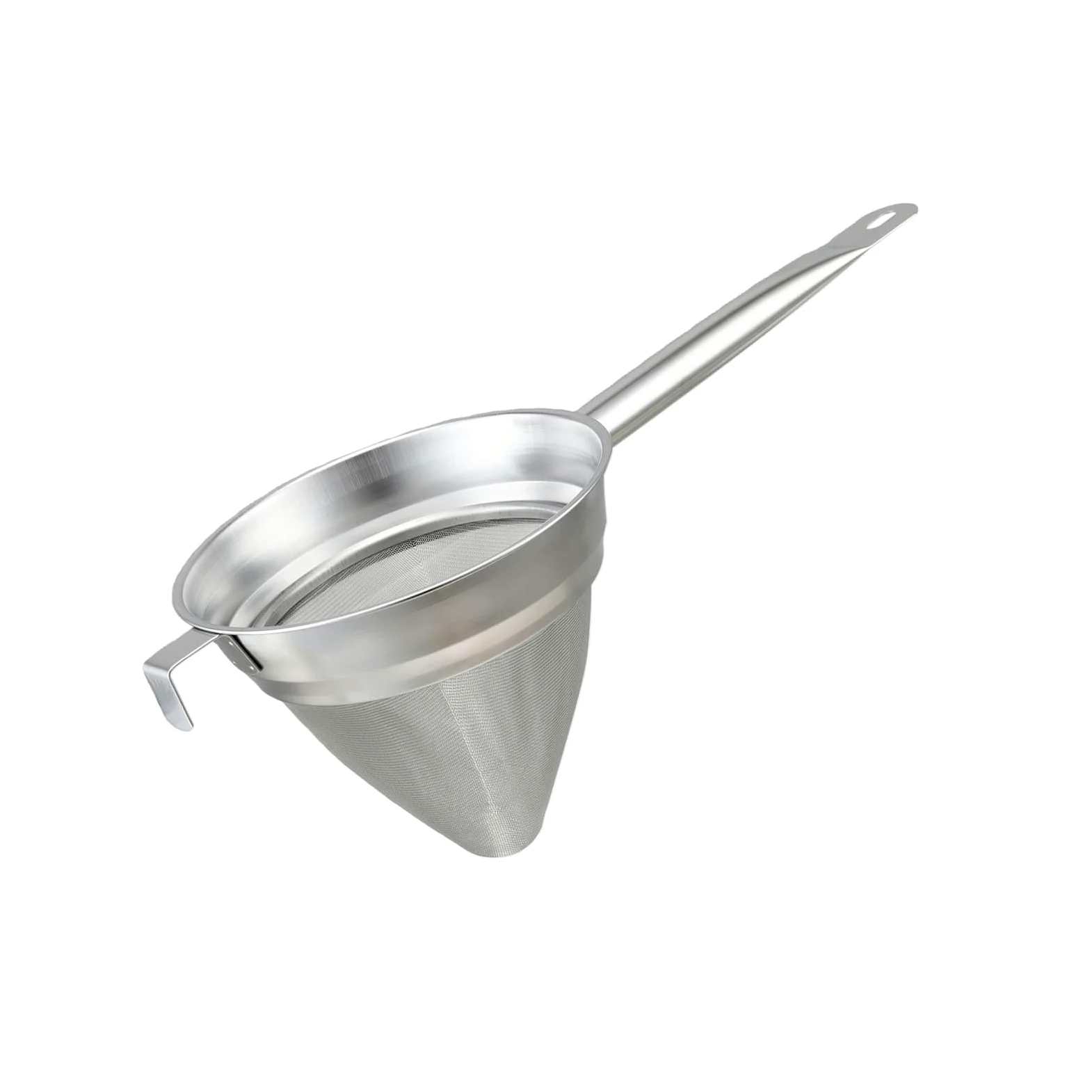Colador de Caldo de Cocina a Prueba de Herrumbre, tamiz de Filtro cónico de Malla Fina con para Aceite, Hojas de té y cócteles, colador de Alimentos