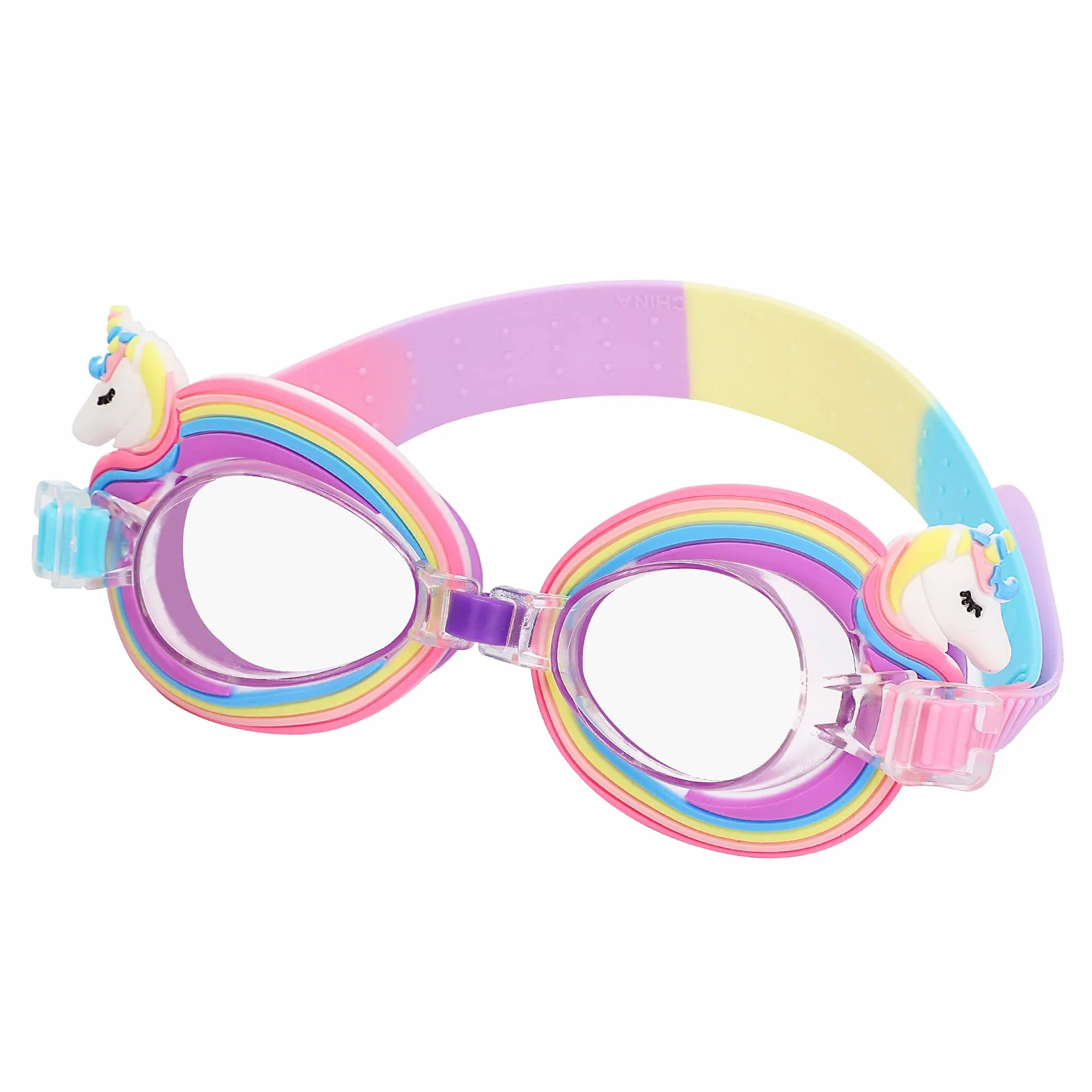 HIFOT Gafas de Natación Protección UV Antiniebla Sin Fugas para Niños Niñas