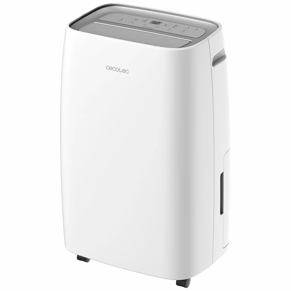 Cecotec Deshumidificador con Temporizador y Control Wifi BigDry 10000 Expert Connected. 580W, Depósito Extraíble de 6L, Deshumidificación de 30L/día, Selección de Humedad, Secado de Ropa