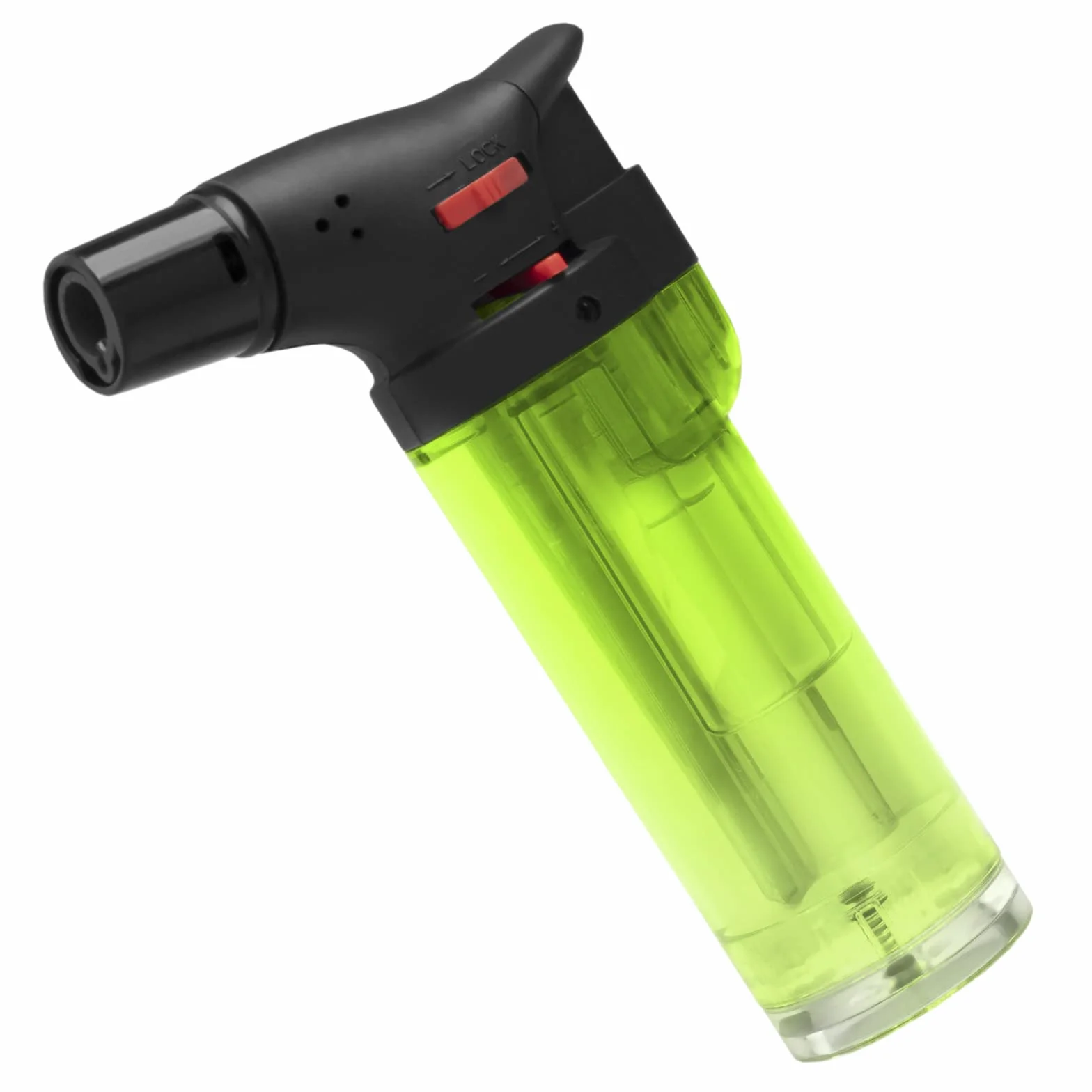 HIBRON Soplete De Cocina, Profesional Antorcha Butano Encendedor Mechero, Recargable Mini Culinario, con Bloqueo de Seguridad & Llama Ajustable para barbacóa Crema Cámping (Gas precargado), Pack x2