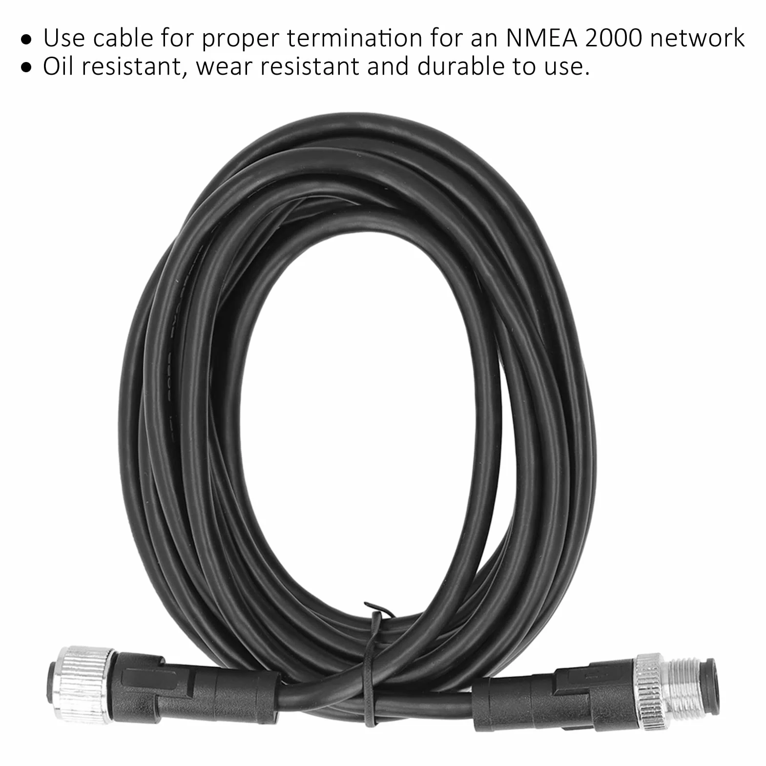 KIMISS Cable de Extensión NMEA 2000 de Repuesto para Garmin Lowrance Simrad B & G Navico Networks 3 metros