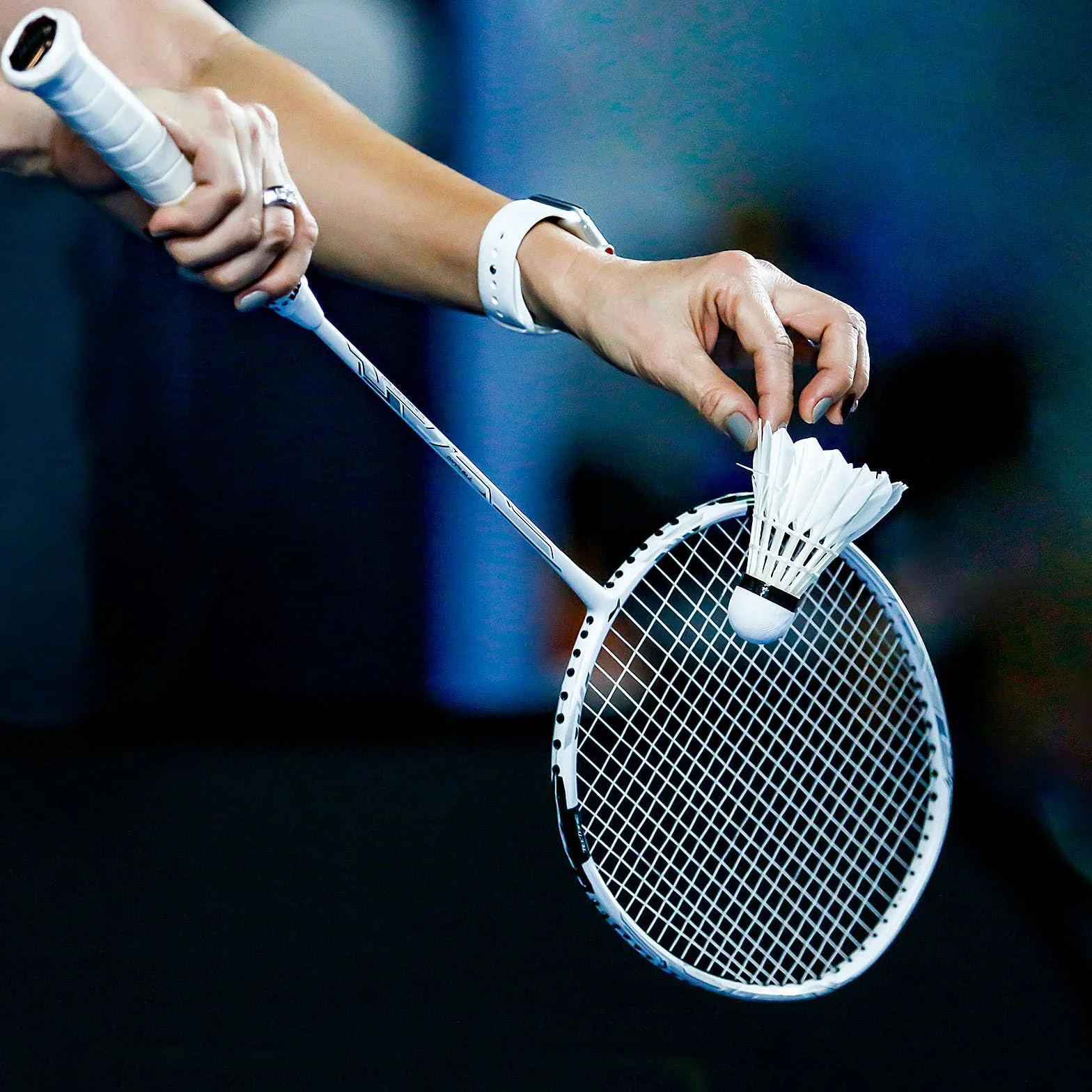 PATIKIL Funda para raqueta de bádminton, suave con forro de terciopelo y cordón