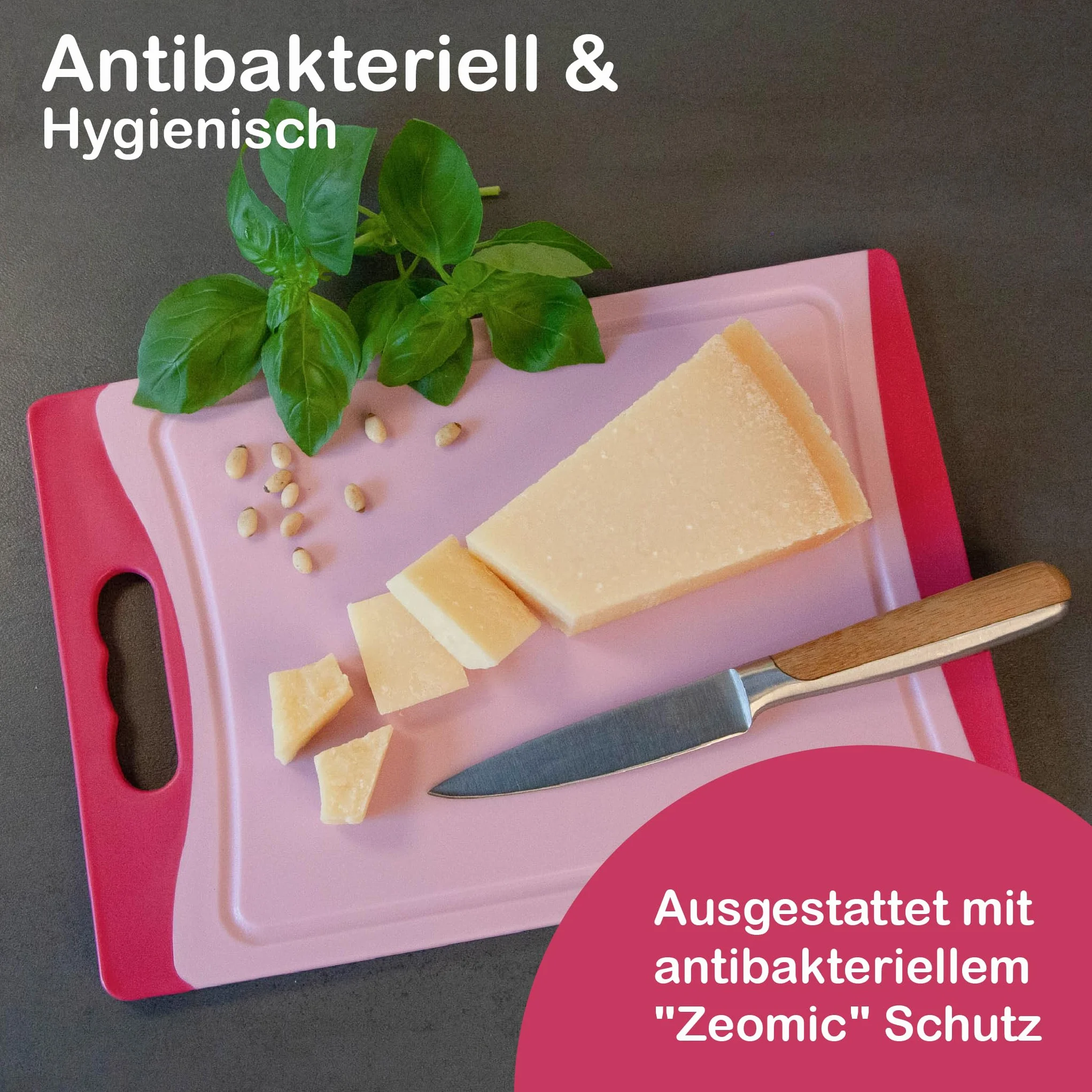 Cortar utilizable en Ambos Lados, 20 x 15 x 8 cm, antibacteriana, de Calidad alimentaria