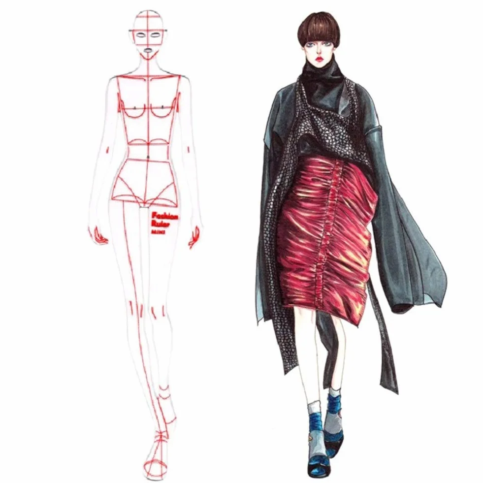 Regla MéTrica de PláStico, Plantilla de Moda Regla Mujer Humano Dinámica Curva Francesa Ropa Humanoide Patrón de Medición Reglas de Curva Francesa para Costura Reglas de Costura