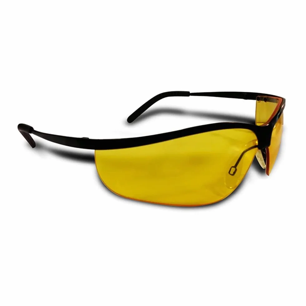 Shooter Gafas protección de Caza, Unisex Adulto, Negro, S