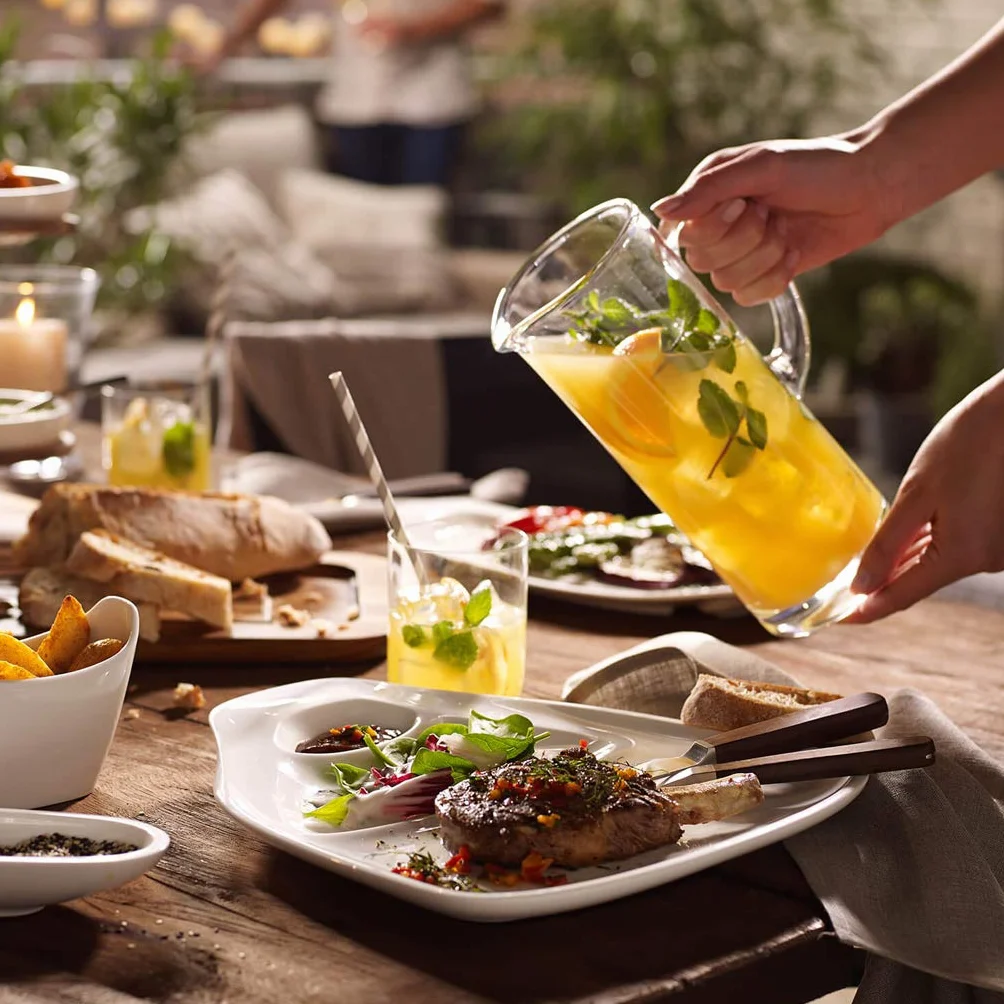 Villeroy & Boch - Entrée Jarra 1,5 Litros Claro, Apto para Lavavajillas, Jarra de Cristal, Jarra de Água, Vidrio de Cristal
